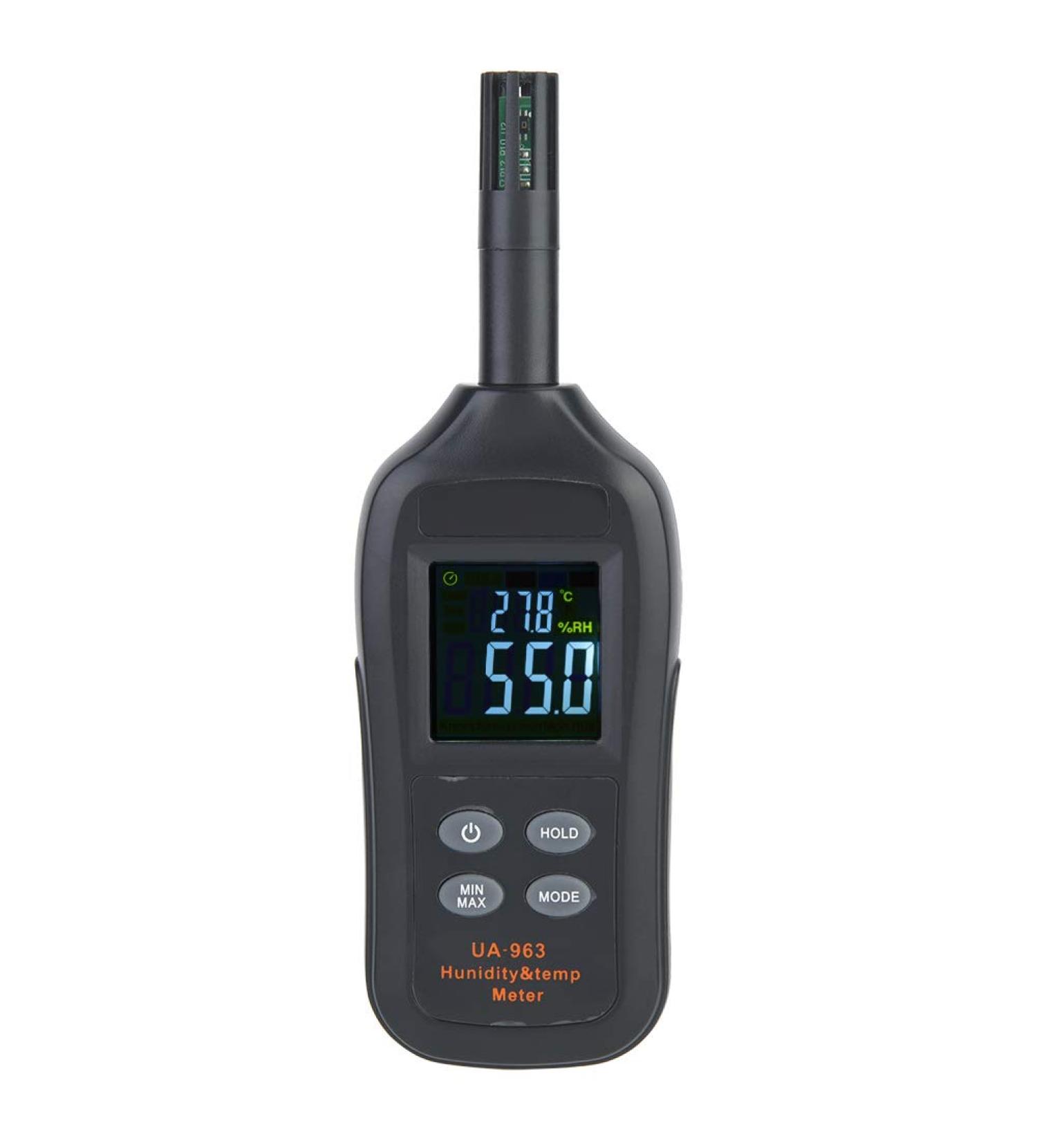 Digital Temperature Moisturizer UA963 - Thermometer Hygrometer with Dew Point & Wet Ball Tester for Rooms & Commercial Use - Buy Online on GoSupps.com