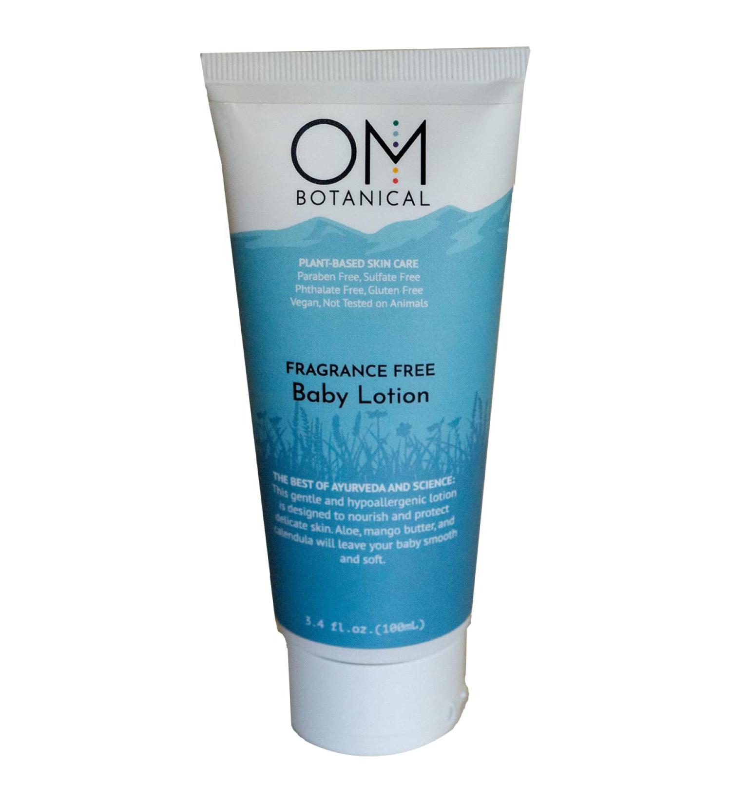 Organic Baby Lotion: 100% Natural  Non-Toxic Full Body Daily Moisturizer for Babies  Toddlers  Children and Adults