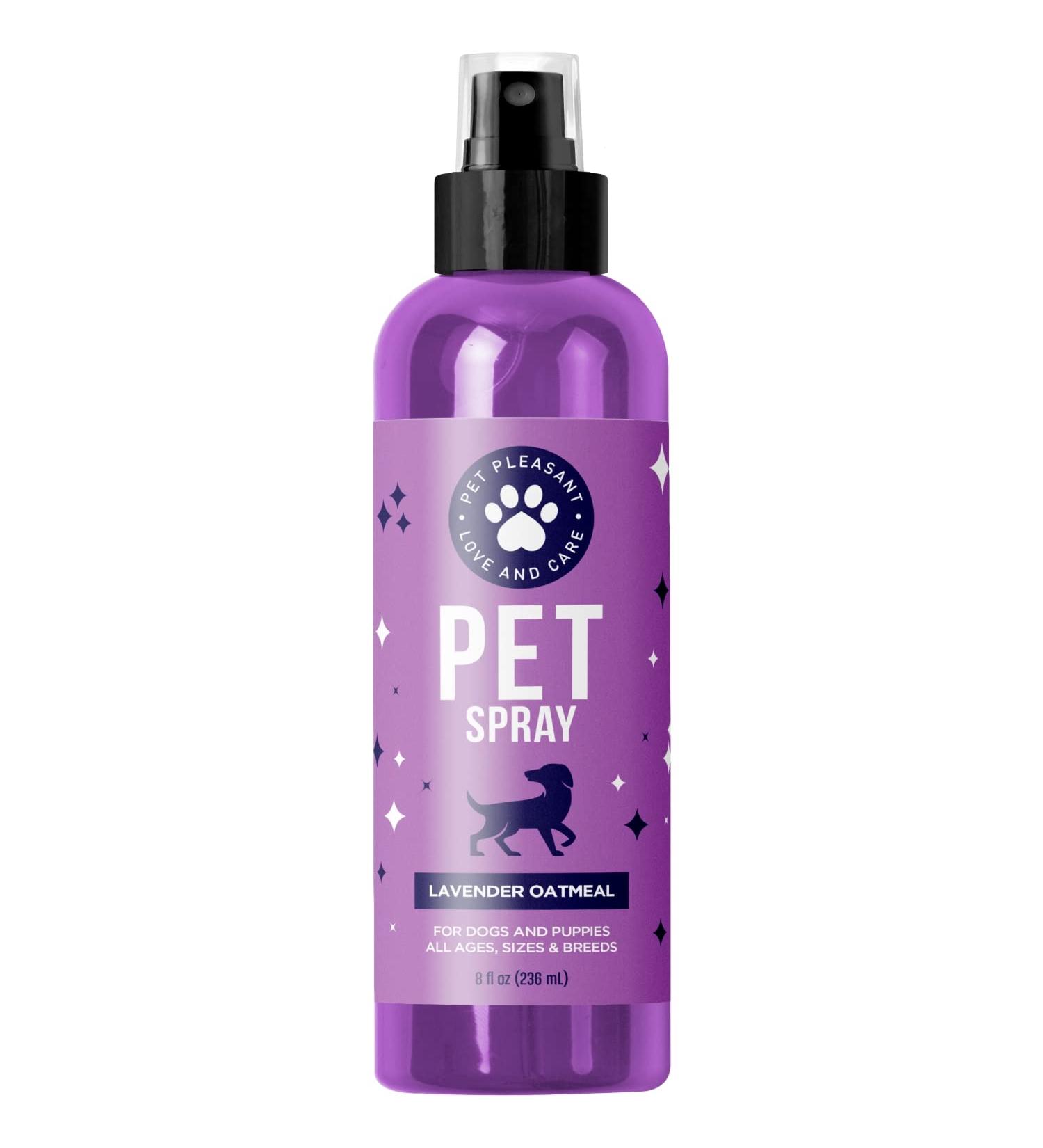 Lavender Oil Dog Deodorizing Spray Calming and Refreshing Scent for Smelly Dogs and Puppies