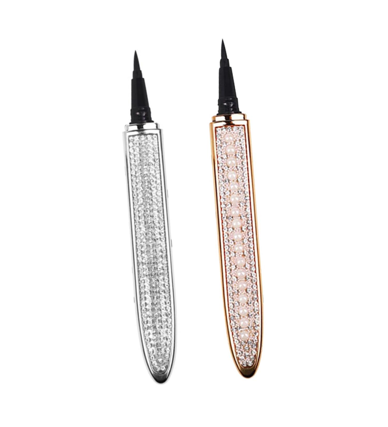 FOMIYES 2pcs Diamond Eyeliner Precise Eyeliner Elf Eyeliner Waterproof Eyeliner Pens Beauty Pen Household 1 count (Pack of 1) Assorted Color - Buy Online on GoSupps.com