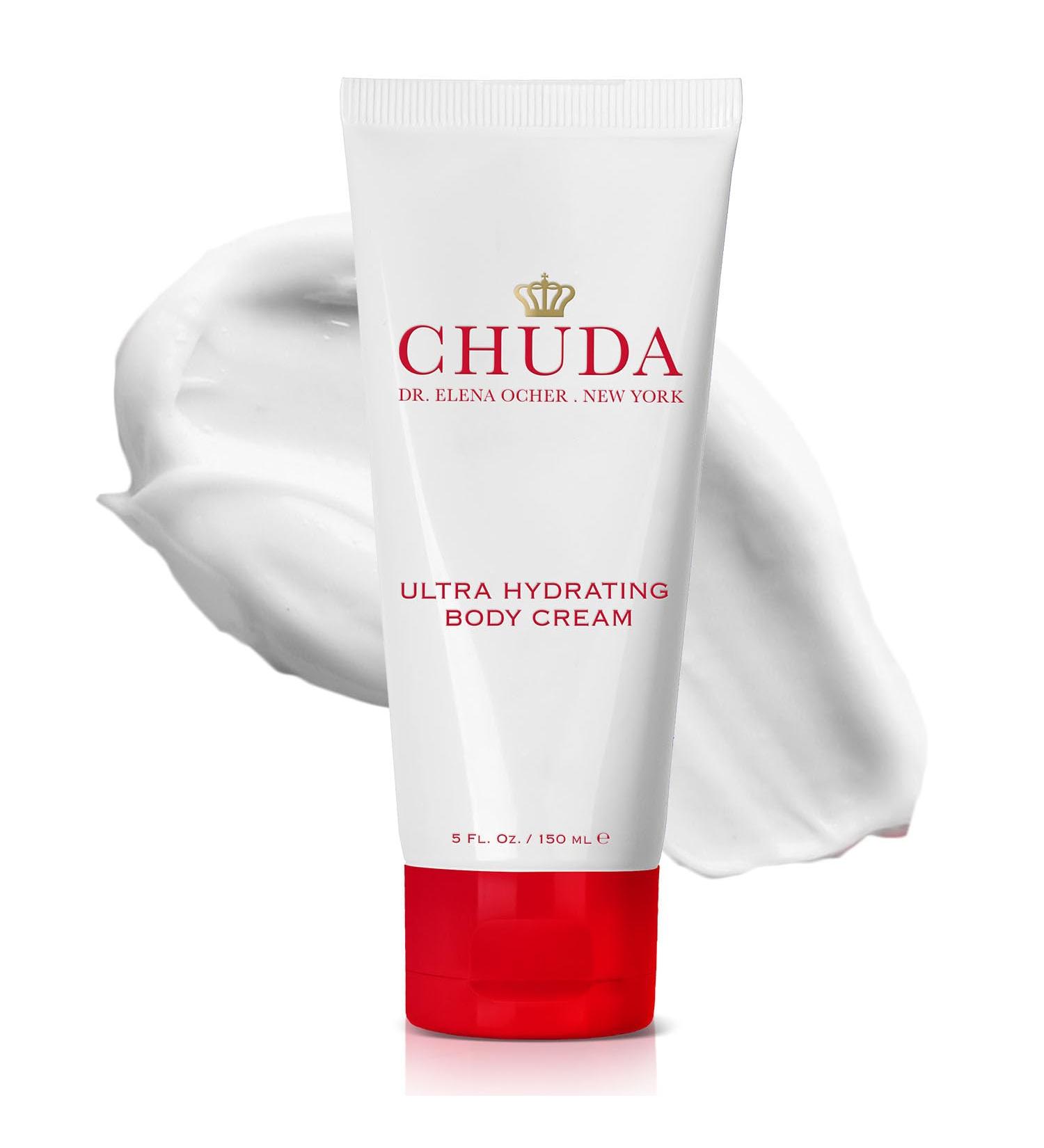 CHUDA Ultra Hydrating Body Cream - Moisturizing Cream with Remedea Compound 150ml Made in USA Fast Absorbing Body Lotion for Dry Skin Anti Aging Body Moisturizer Cream Daily Hydrating Cream Lotion - Buy Online on GoSupps.com