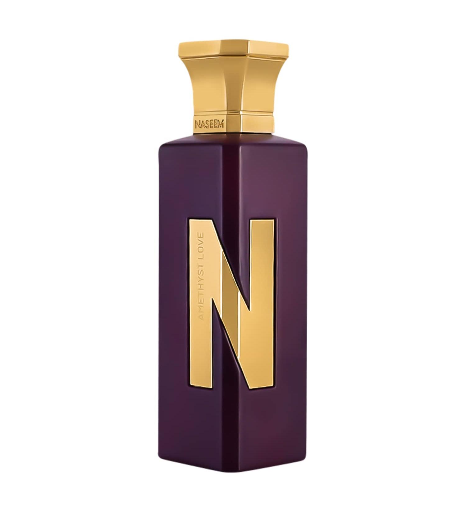 NASEEM Amethyst Love Women Perfume - Arabian Perfume for Women - Alcohol Free & Long Lasting Fragrance 2.5 Fl Oz