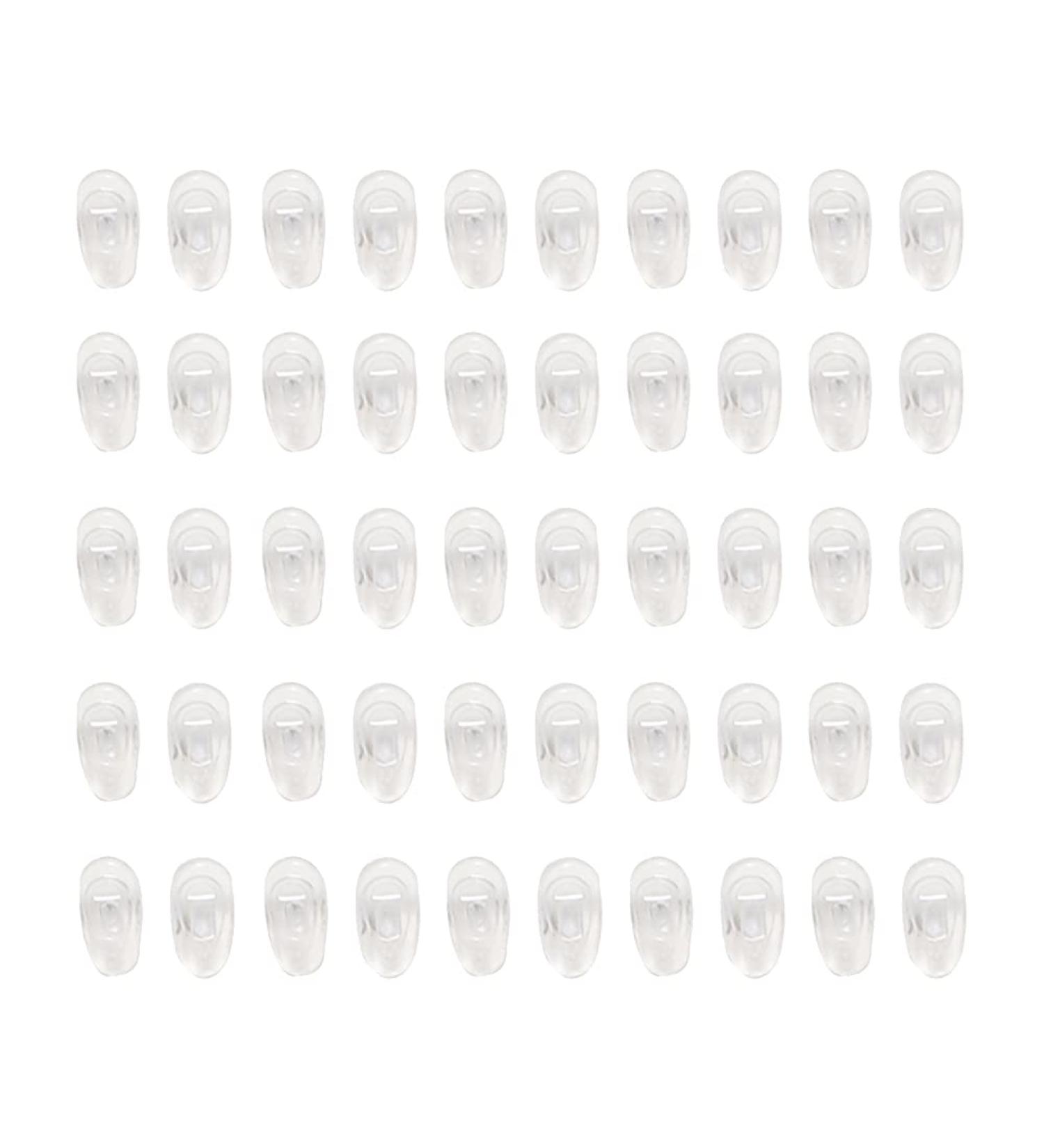 Buy CCHUDE 25 Pairs Soft Silicone Anti-Slip Glasses Nose Pads - Comfort & Cushion for Sunglasses Replacement - Buy Online on GoSupps.com