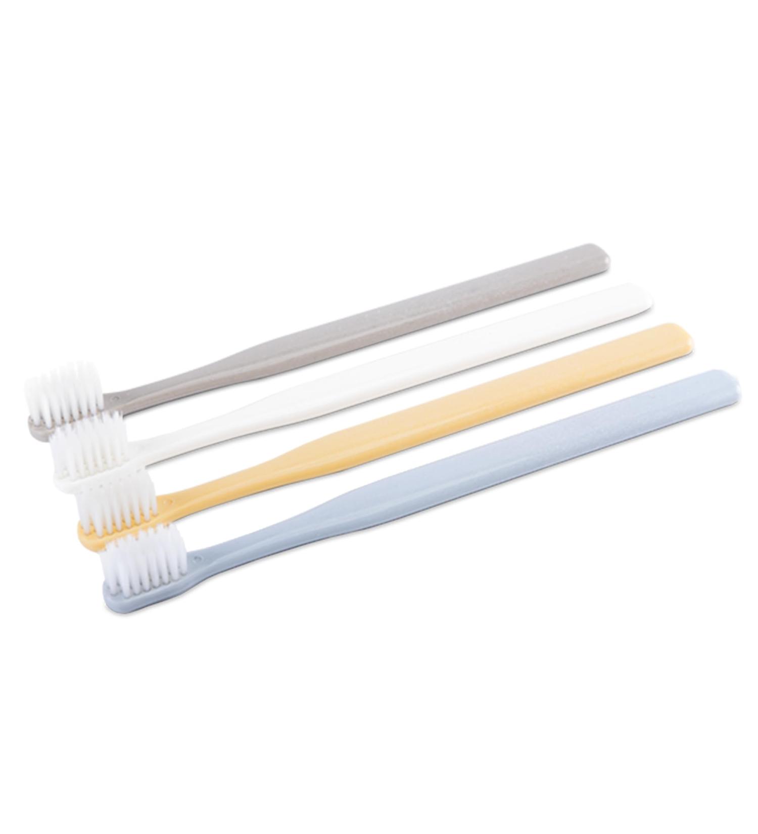 Fabufabu Japanese Style Toothbrush Set - 4 Exquisite Brushes for Travel Kids & Daily Oral Care - Buy Online on GoSupps.com