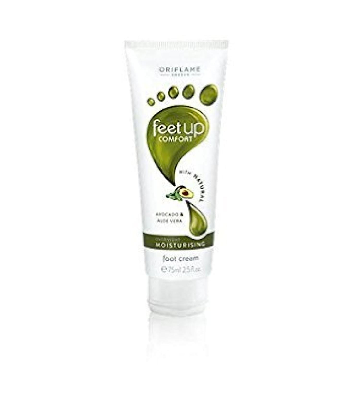 Oriflame Sweden Feet Up Comfort Overnight Moisturising Foot Cream - Ultimate Hydration for Soft Feet | International Shipping Available - Buy Online on GoSupps.com