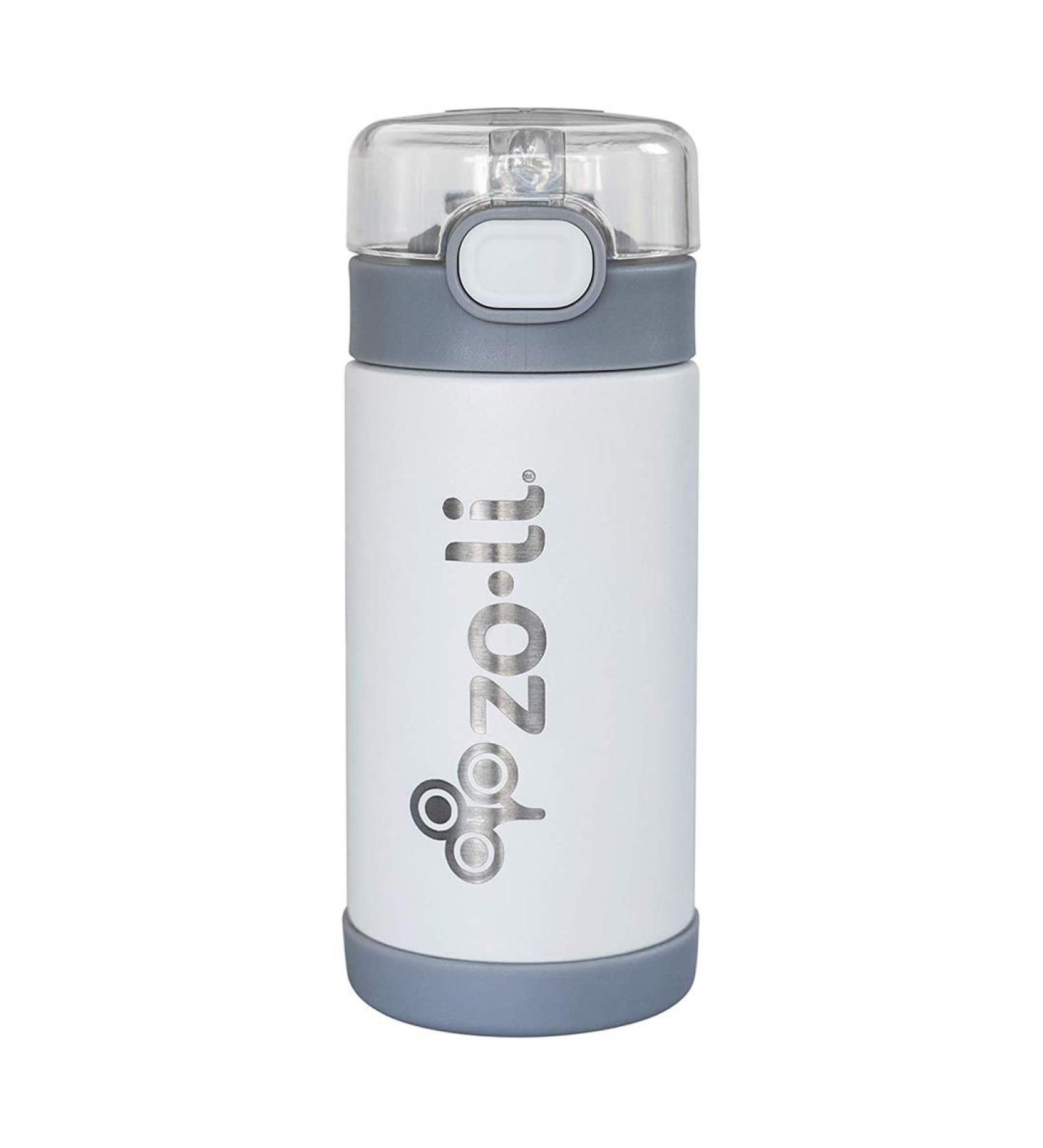 ZOLI INC White Pow Squeak Straw Insulated Bottle - 1 EA - Buy Online on GoSupps.com