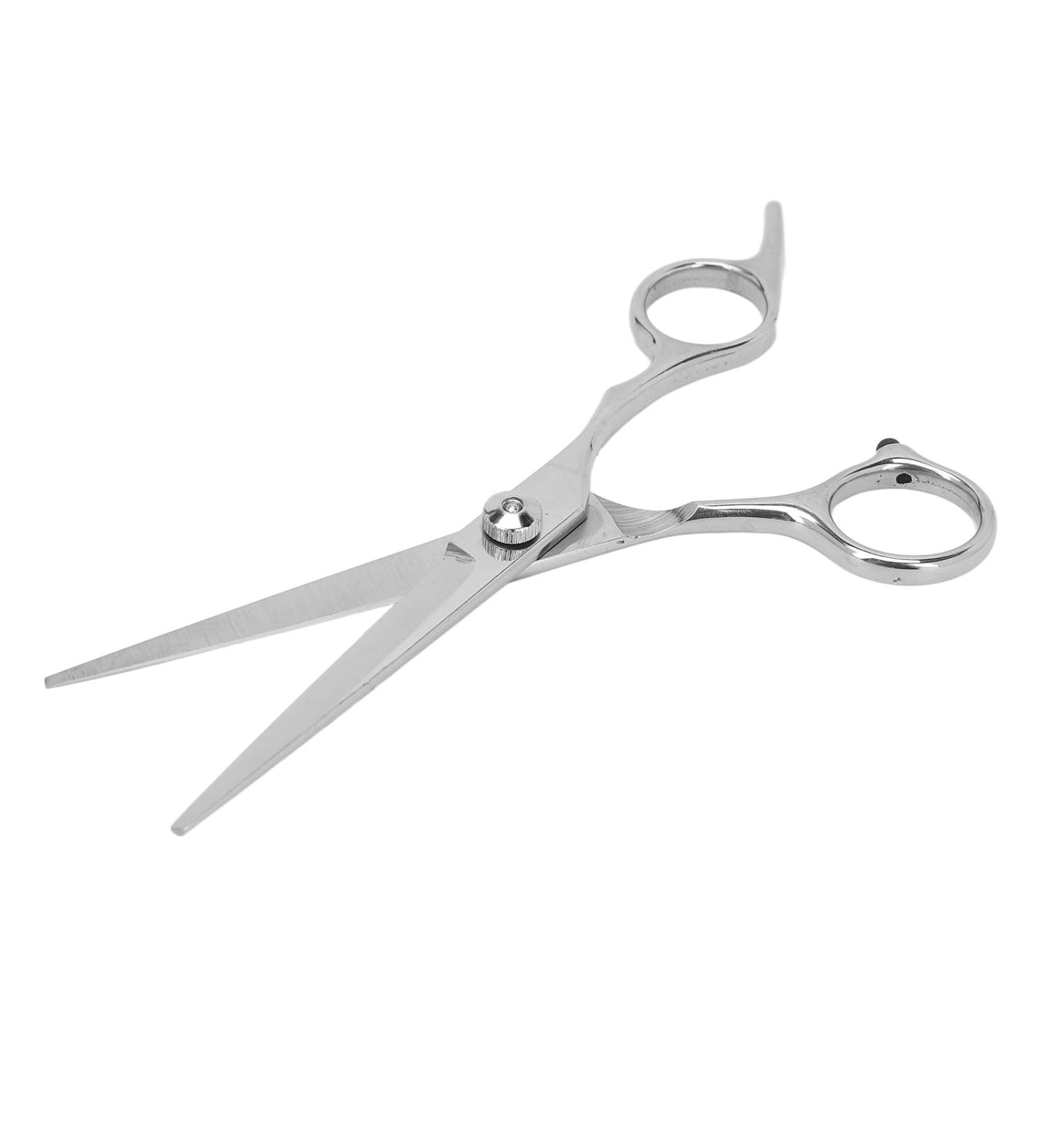 Haircut Scissors Stainless Steel Portable Beard Hair Dressing Styling Flat Scissors Shears for Unisex - Buy Online on GoSupps.com