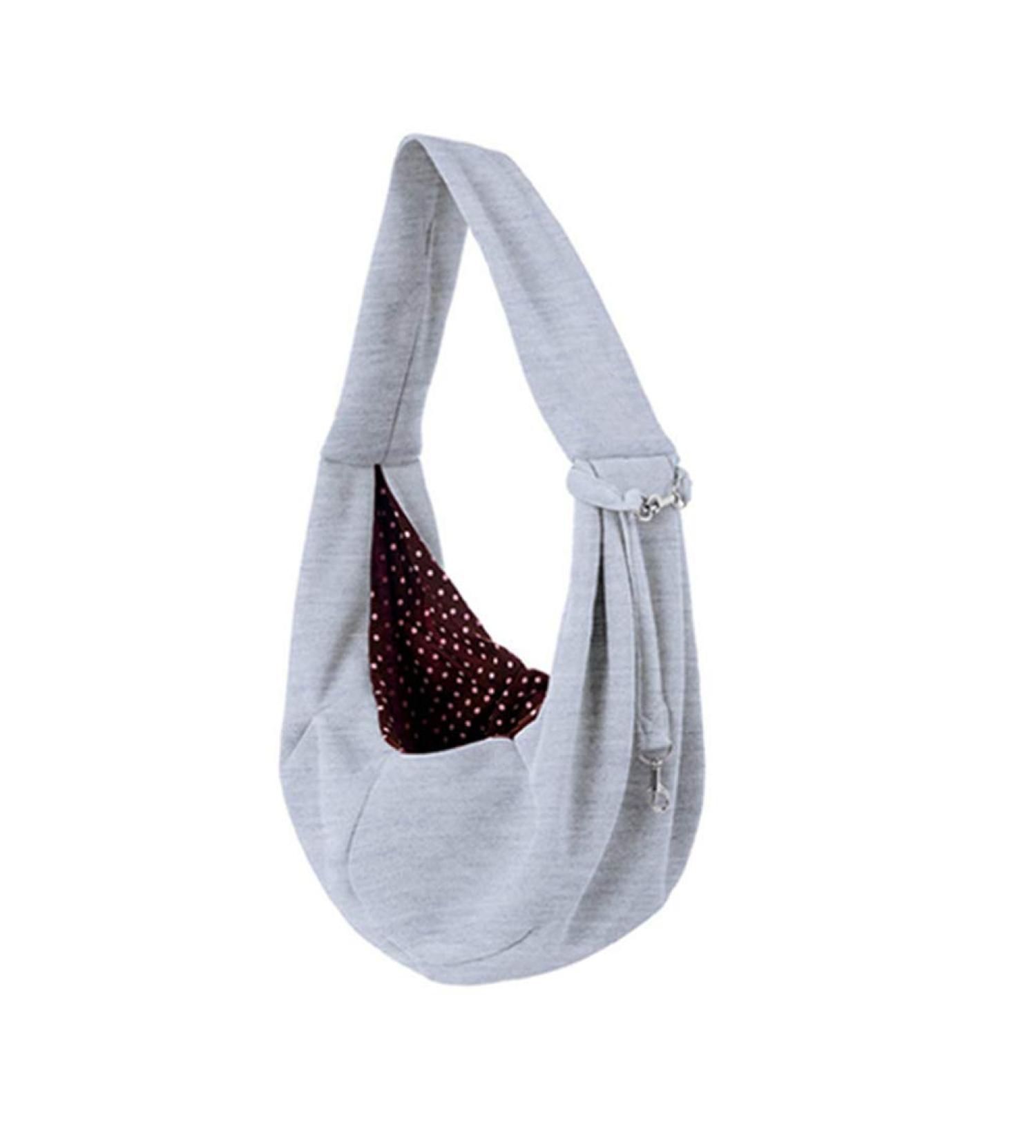 BUYGOO Puppy Sling Carrier Bag for Small Dog Cat Comfortable and Durable Pet Sling Shoulder Bag Travel Carrier Bag for Puppy Kitty Small Dogs Cats - Buy Online on GoSupps.com