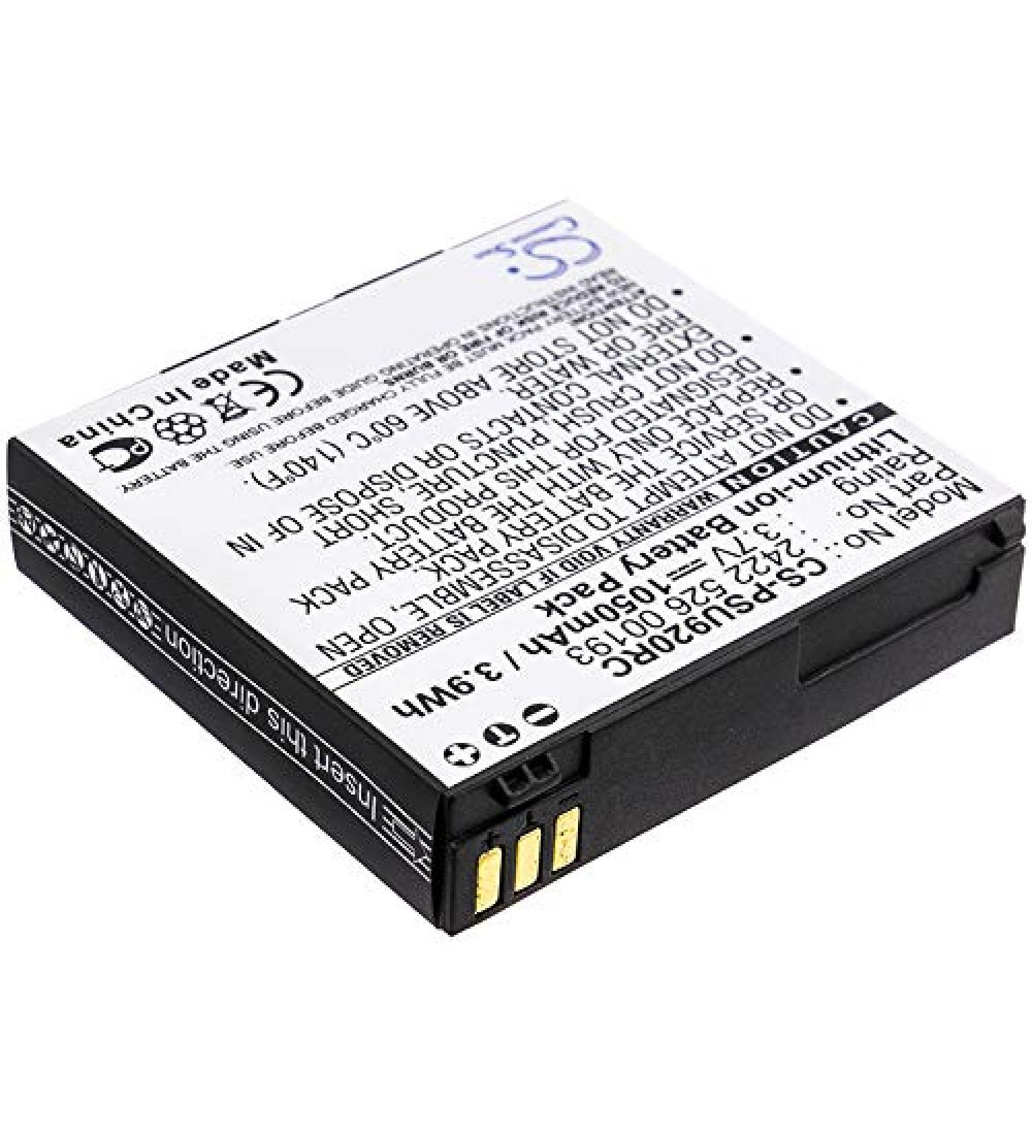 Buy SPANN Battery Replacement for Philips Pronto TSU-9200 | 3.7V Part No: 2422 526 00193 - International Shipping Available - Buy Online on GoSupps.com