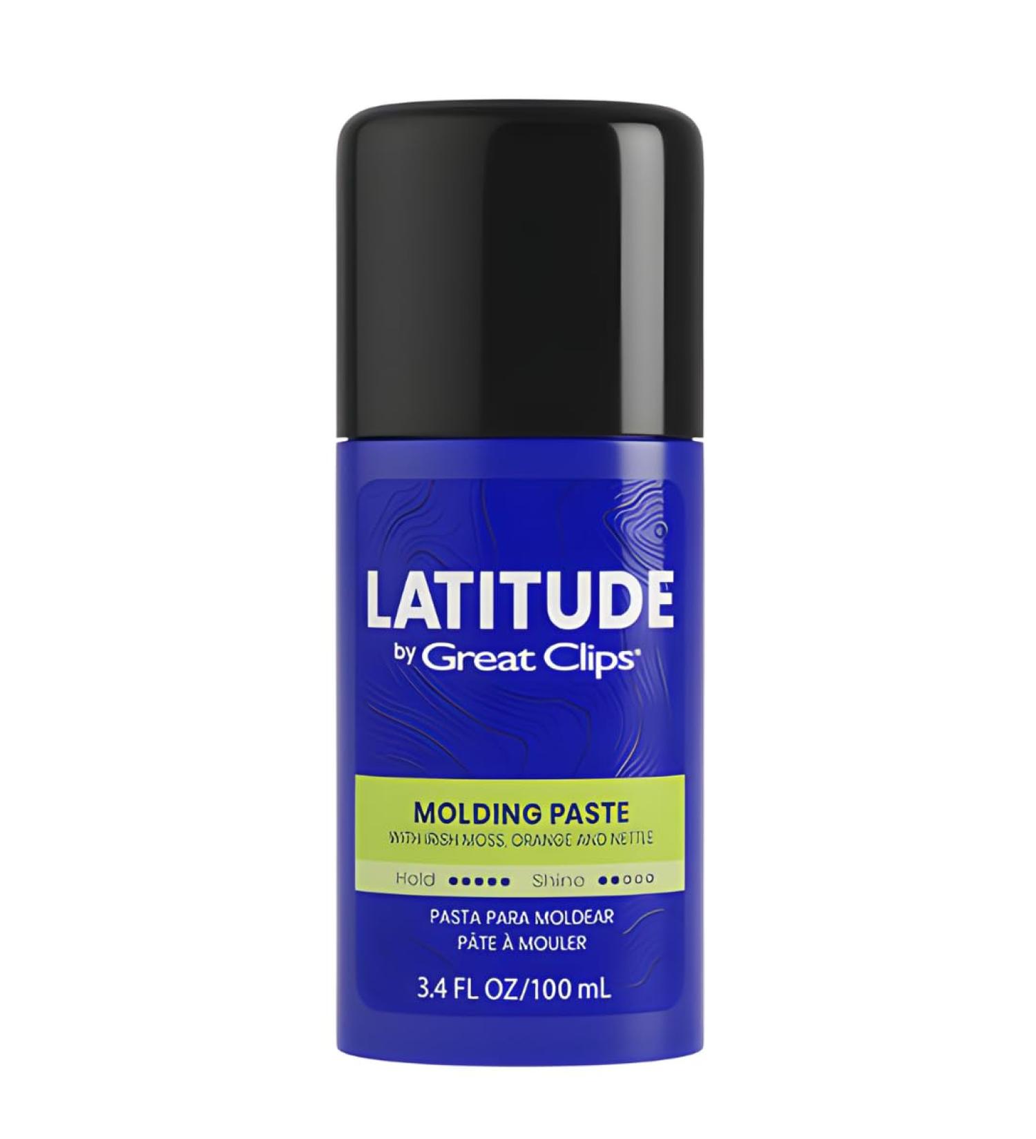 GREAT CLIPS LATITUDE Molding Paste | High Hold & Low Shine Hair Gel for Men | 3.4oz | International Shipping Available - Buy Online on GoSupps.com
