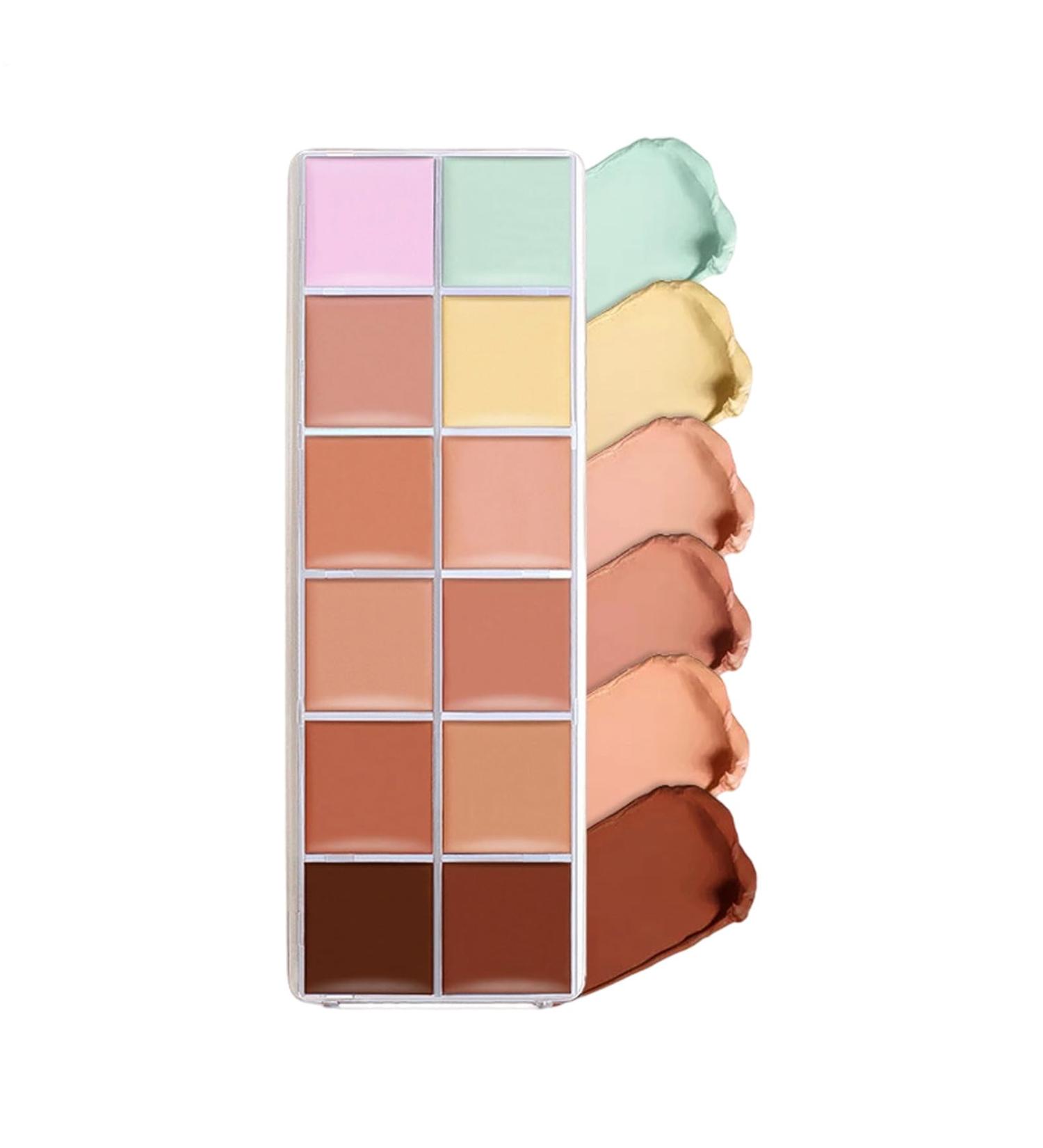  puzzlegame Face Correcting Palette - Color Correcting Palette for Face Contour and Cream Makeup - High Coverage Correcting Cream for Women and Teenagers - Buy Online on GoSupps.com