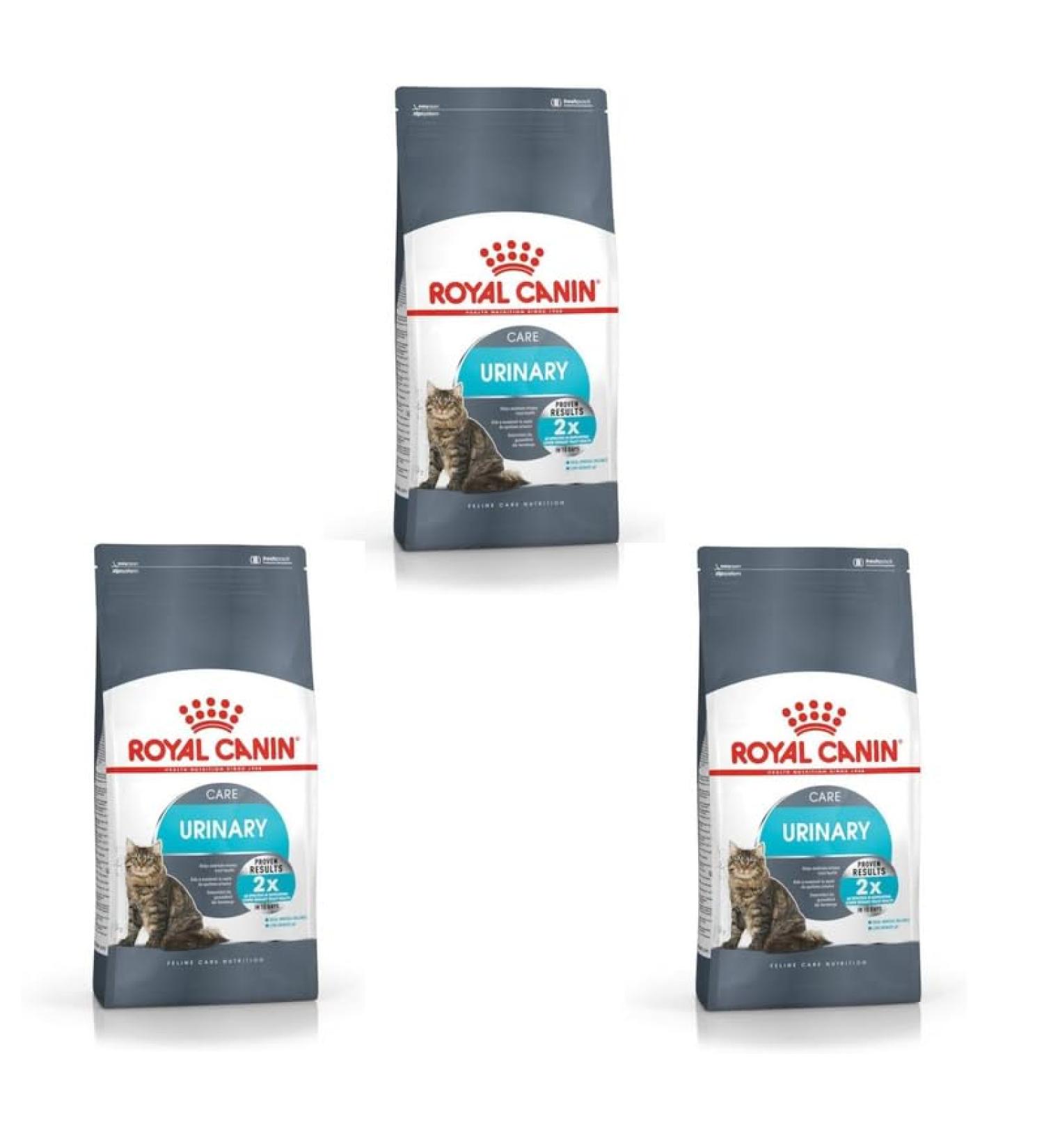 Royal Canin Urinary Care Complete Dry Adult Cat Food 3 x 400g - Buy Online on GoSupps.com