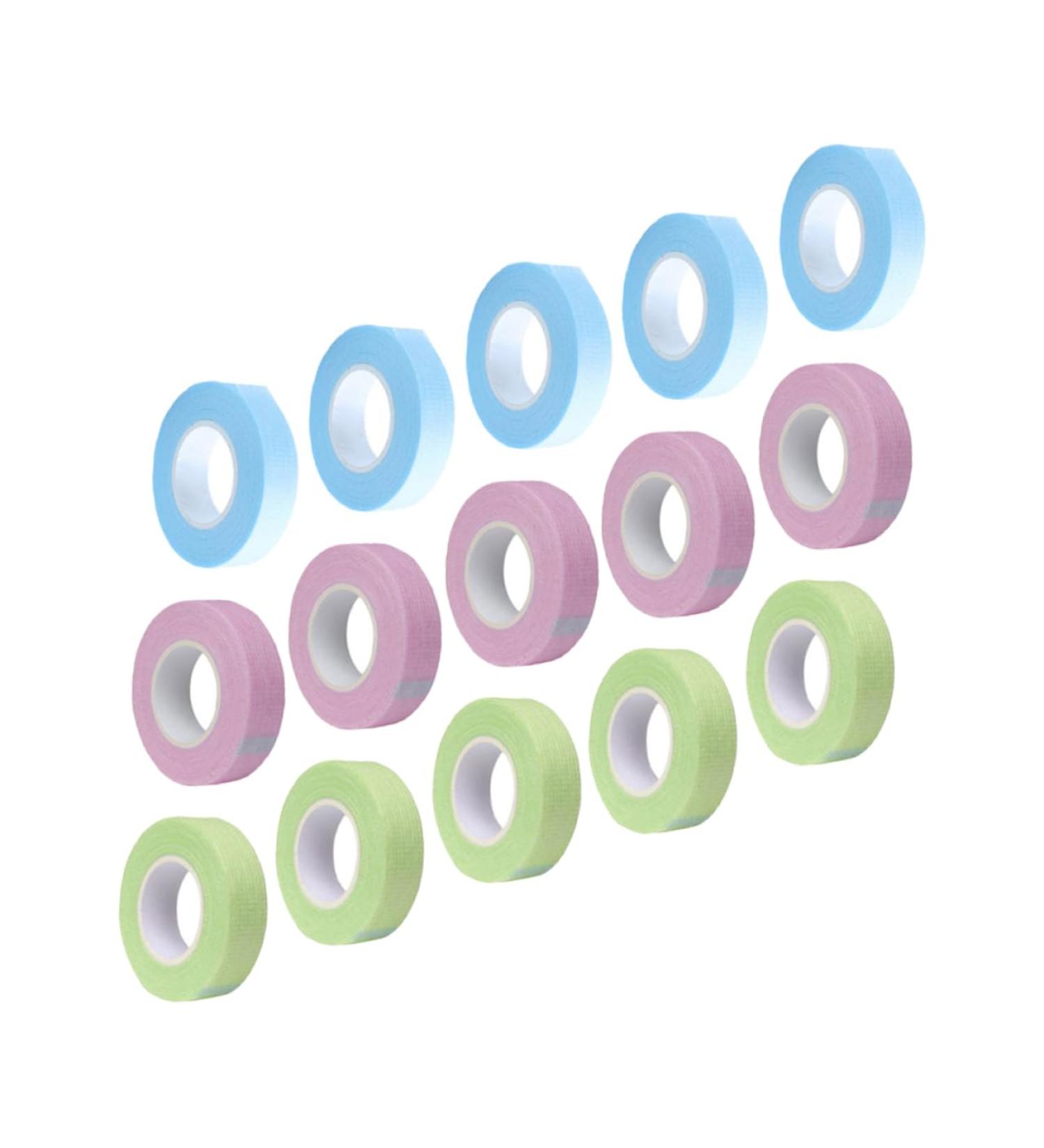 MAGICLULU 75 Rolls Lash Tape Eyelash Grafting Tapes Graft Eyelash Tapes Eyelash Patches Makeup Tape Make up Adhesive Tape under Non-woven Fabric With Holes Extension Belt - Buy Online on GoSupps.com