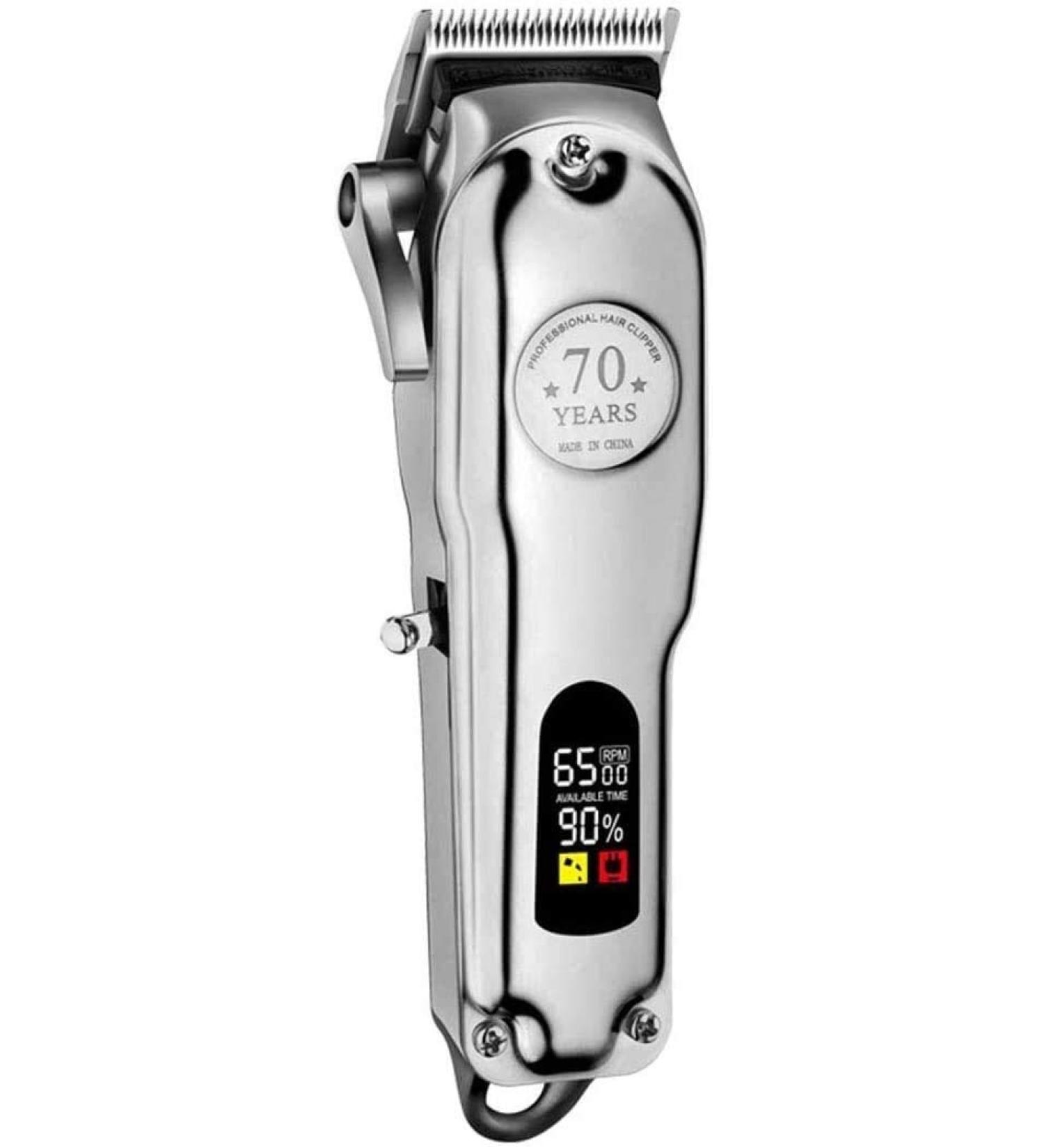 Professional Cordless Hair Clippers & Trimmer | Easy Hair Clipper Kit for Men - Rechargeable Beard & Hair Cutting Set - Buy Online on GoSupps.com