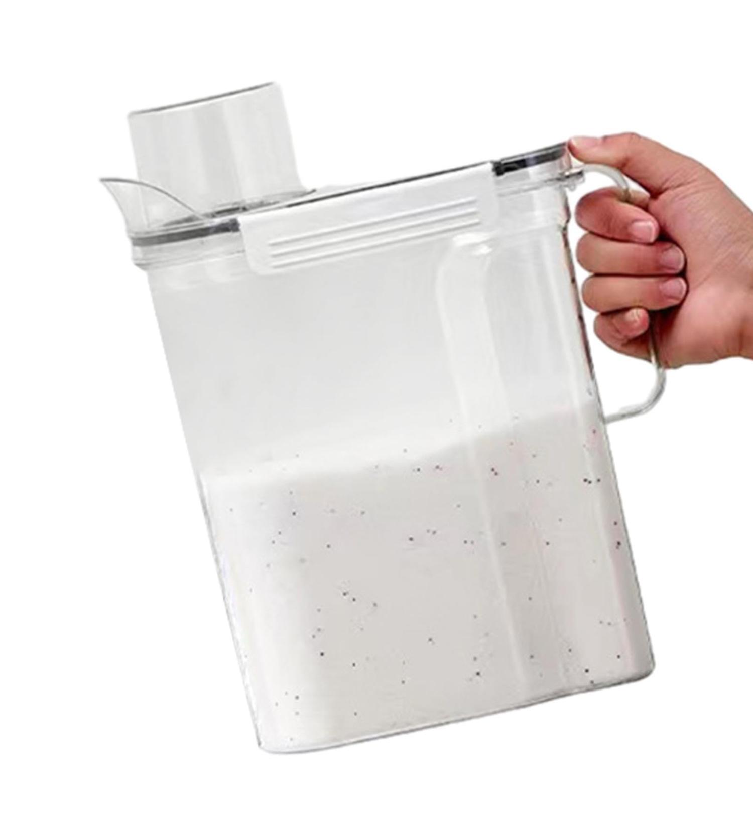 Detergent Container Dispenser Organizes Laundry Detergent Dispenser Large Capacity Organizes Liquid Leak Proof Fabric Softener Dispenser for Fabric Softener Softener Dispenser - Buy Online on GoSupps.com