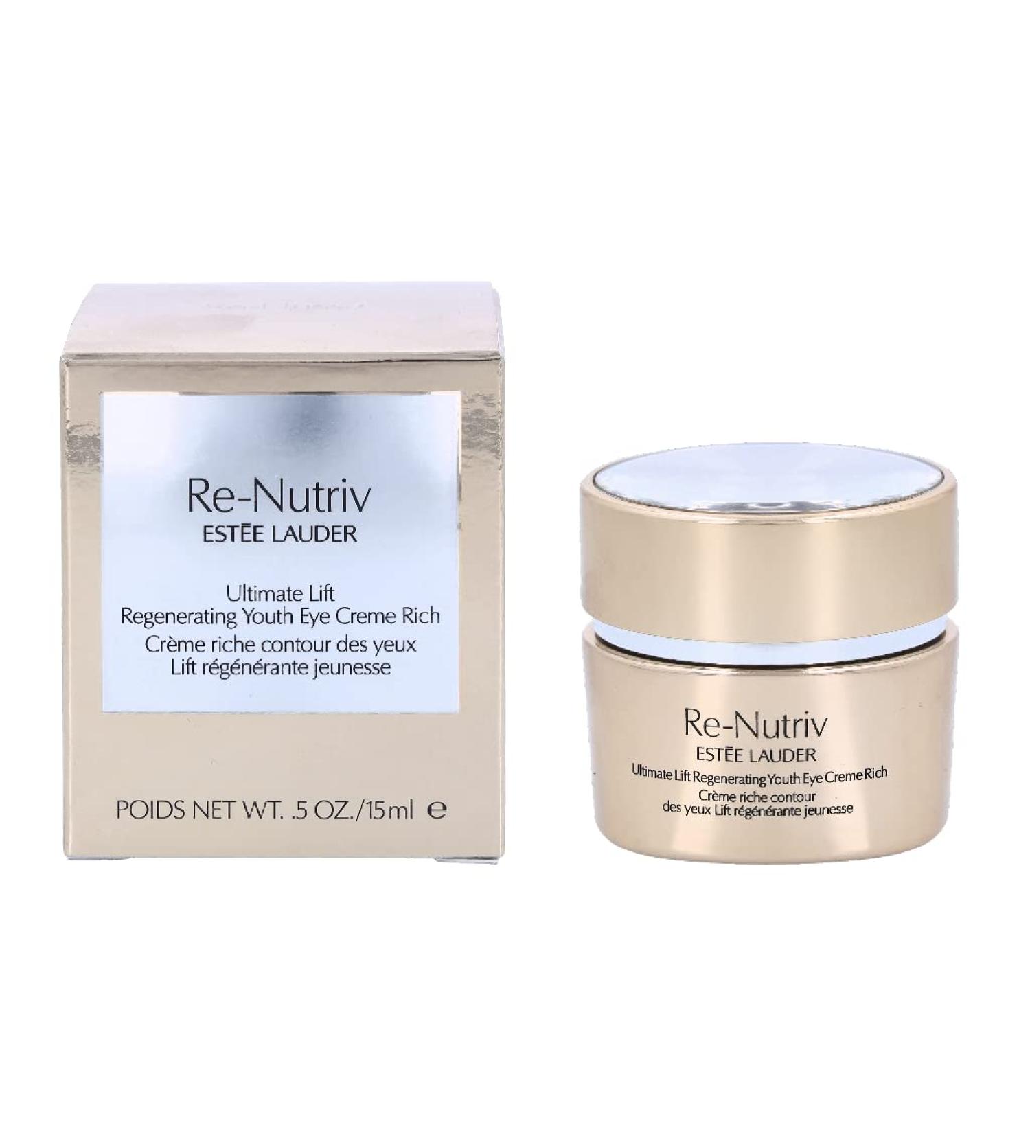 Est e Lauder Re-Nutriv Ultimate Lift Creme Eye Contour 15ml | Luxury Anti-Aging Eye Cream | International Shipping Available - Buy Online on GoSupps.com