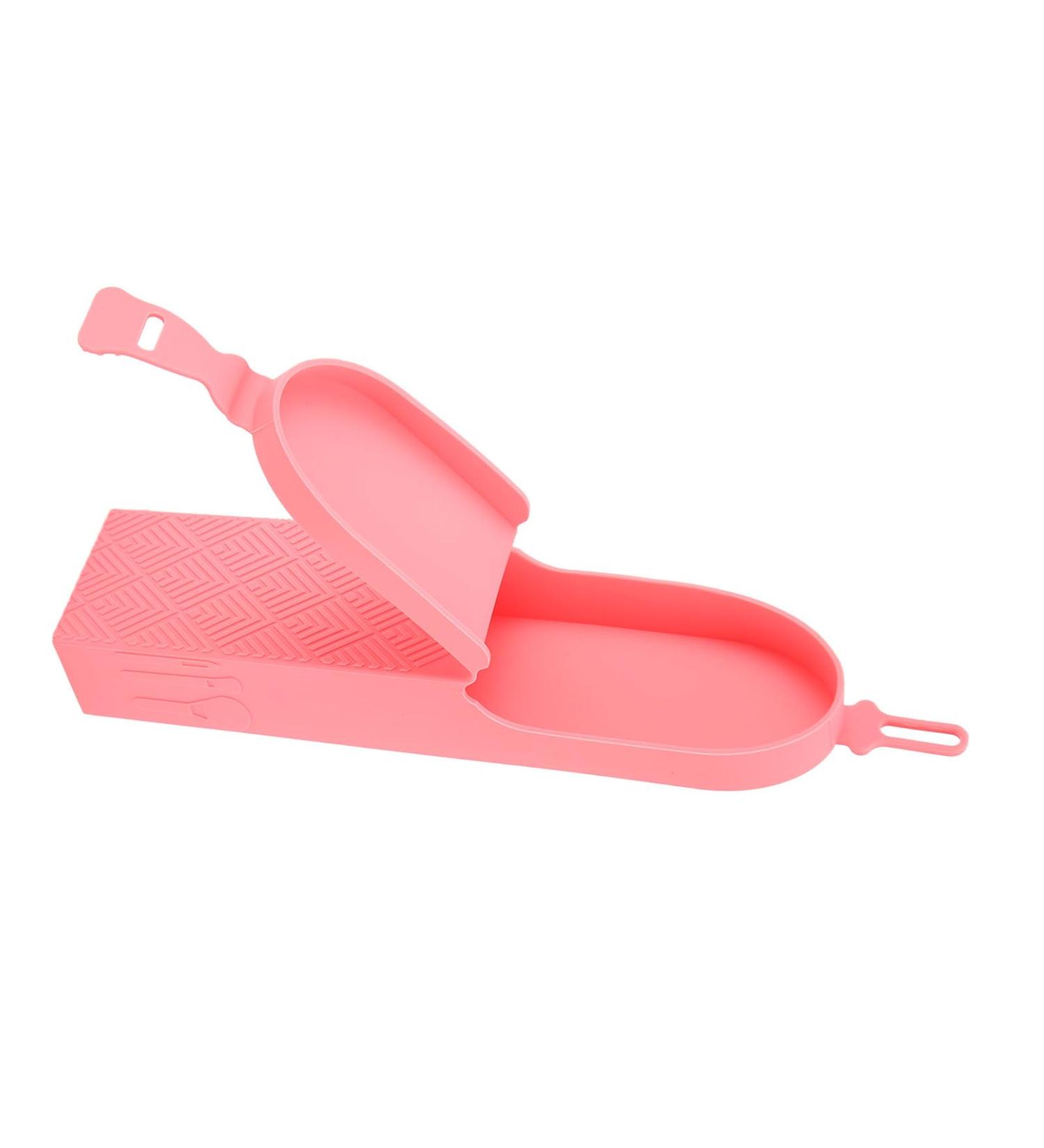 Soft Silicone Makeup Brush Bag - Travel-Friendly Case with Side Cleaner | Large Capacity & Dust Proof - Buy Online on GoSupps.com