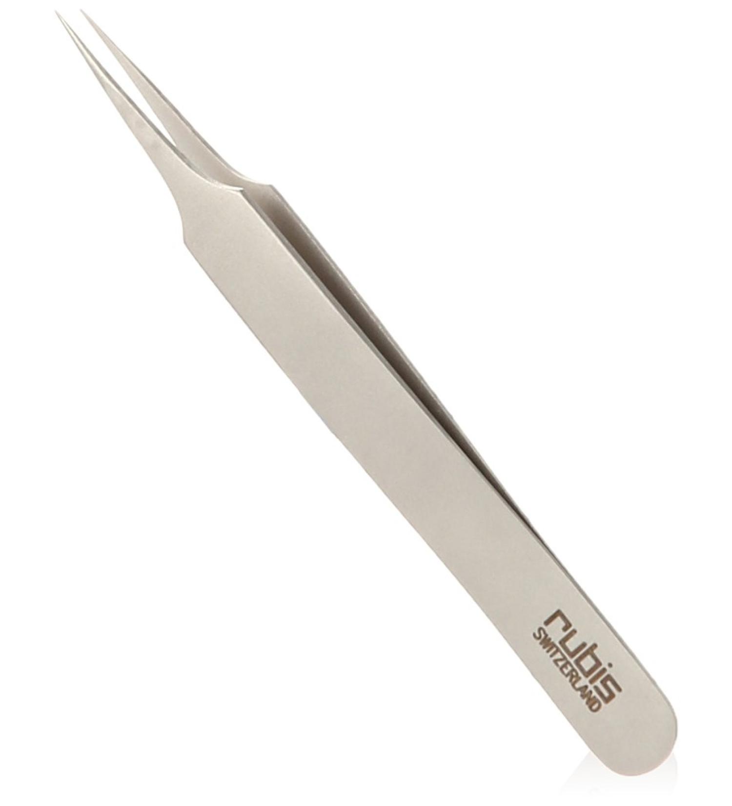 Rubis Switzerland Needle Nose Tweezer - Precision Swiss-Made Tweezers - Buy Online on GoSupps.com
