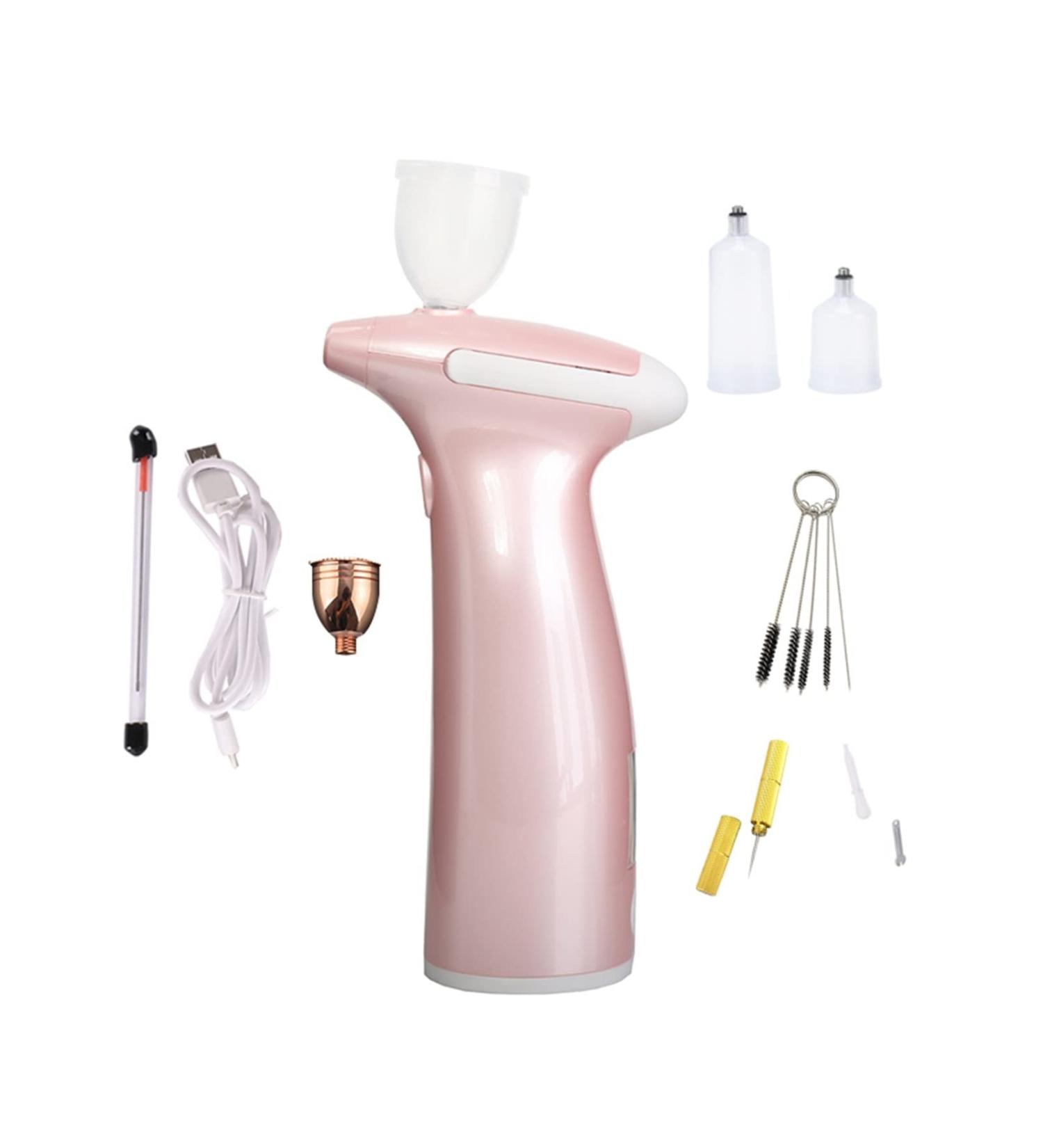Handheld Paint Sprayer Mini Personal Airbrush Compressor Kit Cordless Portable Multi-Functional Foundation Make Up Craft Barber Salon Set - Buy Online on GoSupps.com