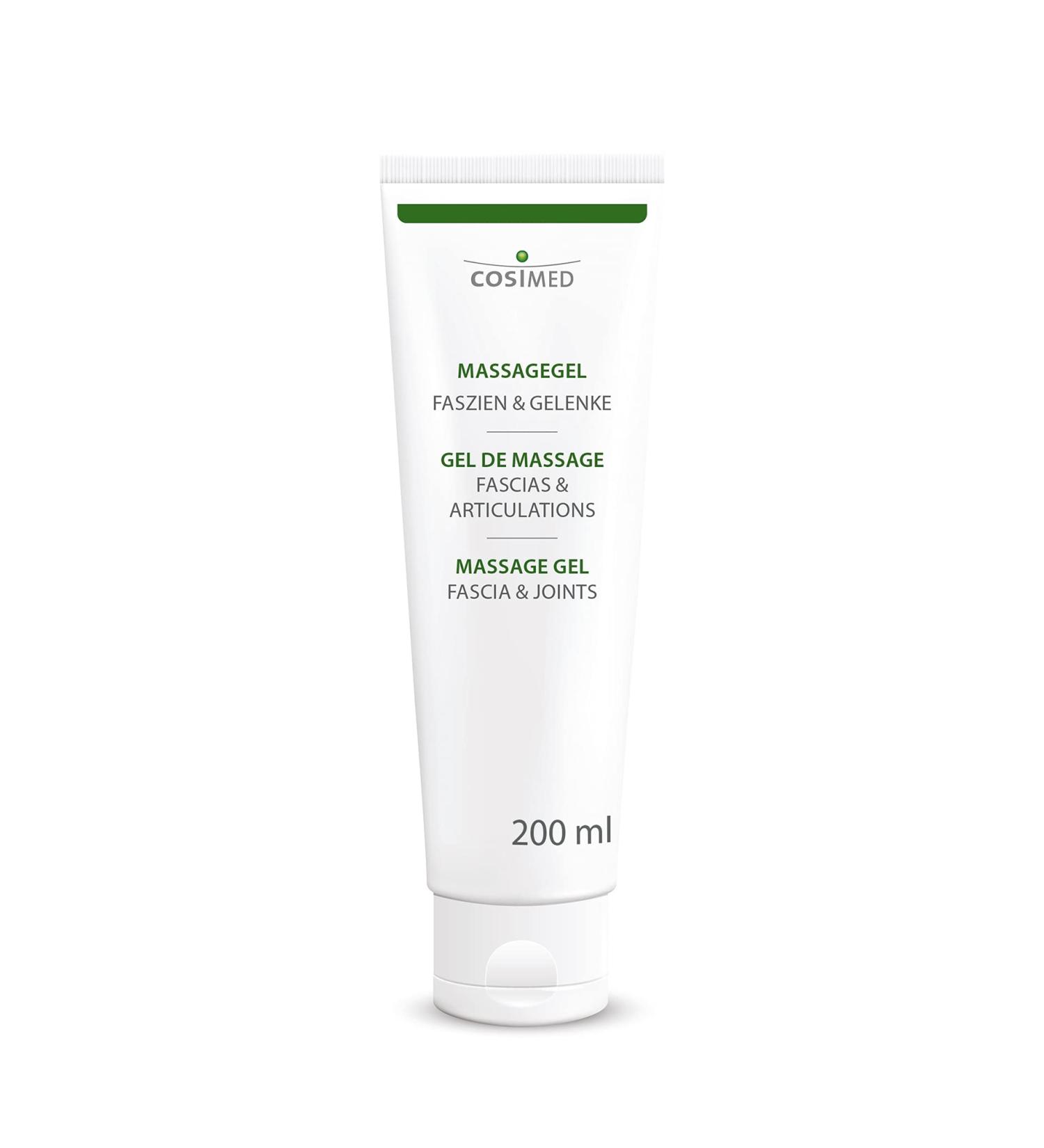 cosiMed massage gel | 200 ml tube | for fascia & joints | Made in Germany