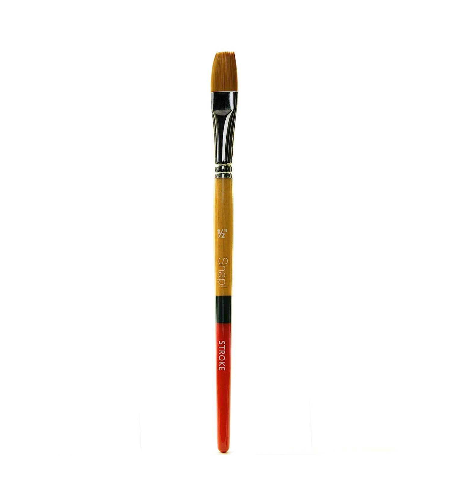 Princeton Snap Brush 1/2 in. Golden Taklon Stroke - High-Quality Artist Brush - Buy Online on GoSupps.com