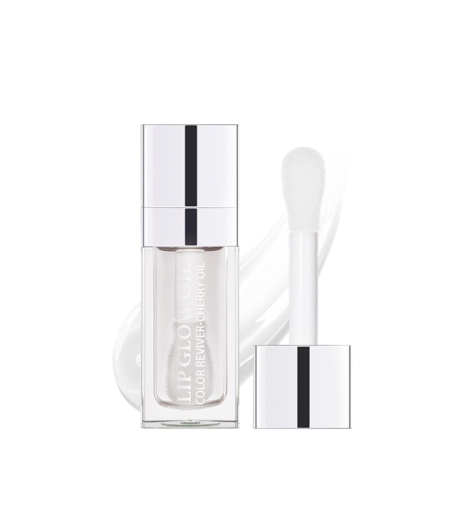 Plumping Lip Gloss - Moisturizing Glossy Lip Oil Tinted - Nourishing Hydrating Lip Glow Oil with Vitamin E - Lips Skin Care Lip Balm Long Lasting Clear Lipgloss Makeup (Clear) 000 Clear - Buy Online on GoSupps.com