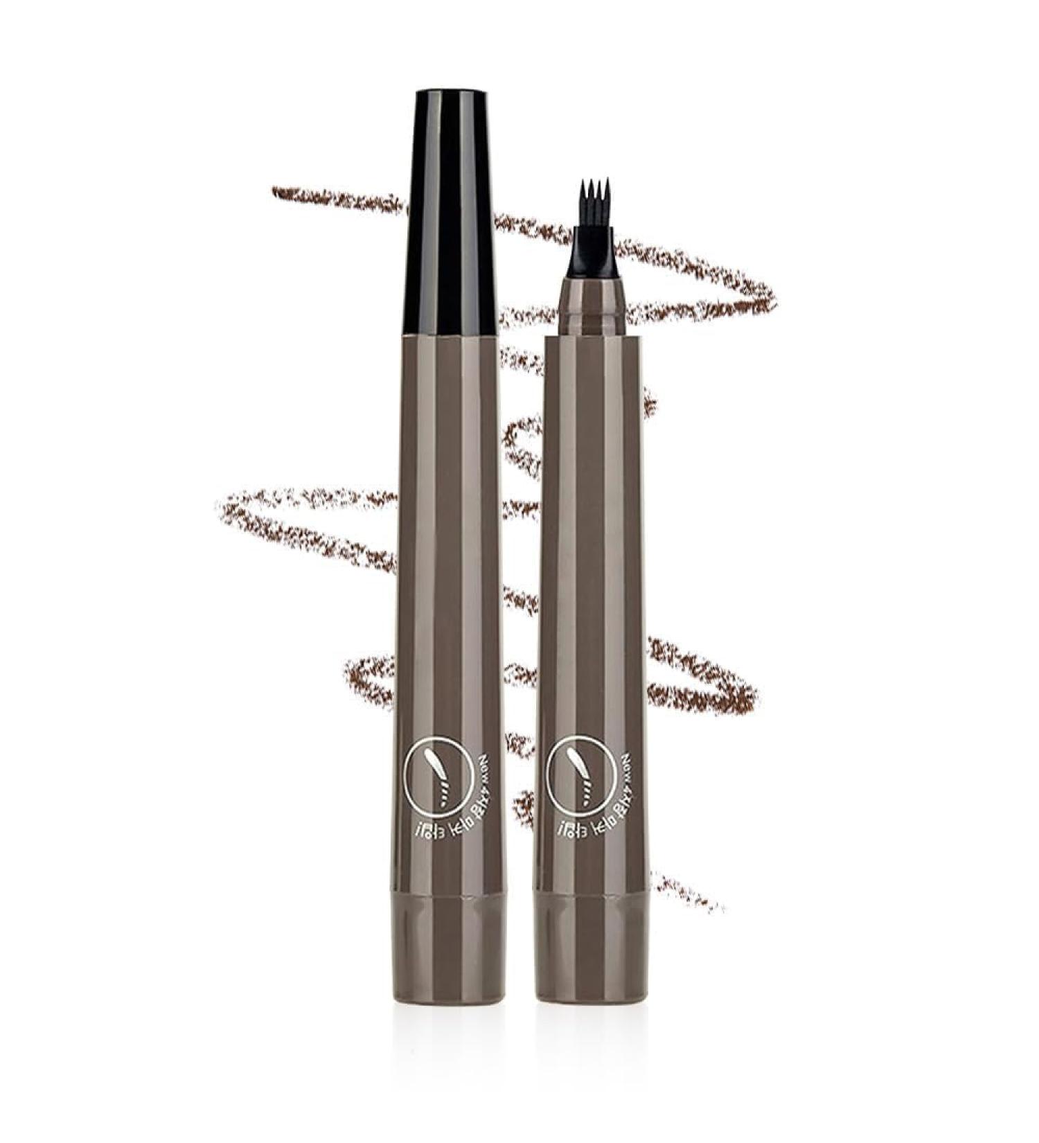 2024 New Magic Eyebrow Pencil Waterproof Microblading Eyebrow Pencil Contouring Pen 4 Tipped Precise Brow Pen Fine Stroke Microblading Eyebrow Pencil Creates Natural Makeup Effect (E-5Pcs) (E-grey brown One Size) One Size E-grey Brown - Buy Online on GoSupps.com