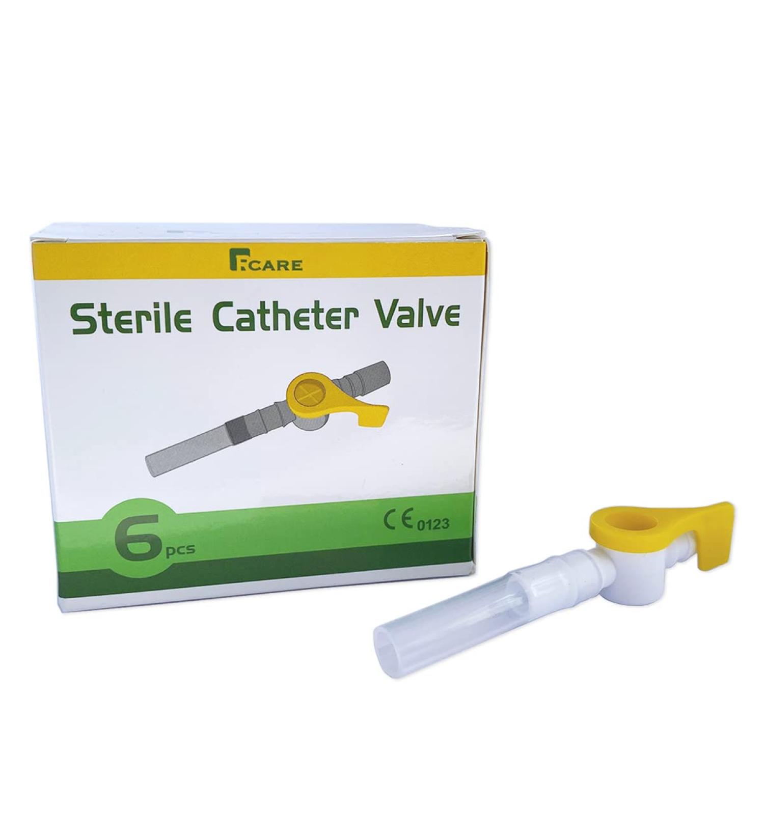 Buy Catheter Valves (Pack of 6) | Sterile Urine Drainage Bag Valve - Alternative to Leg Bags & Night Bags - Buy Online on GoSupps.com