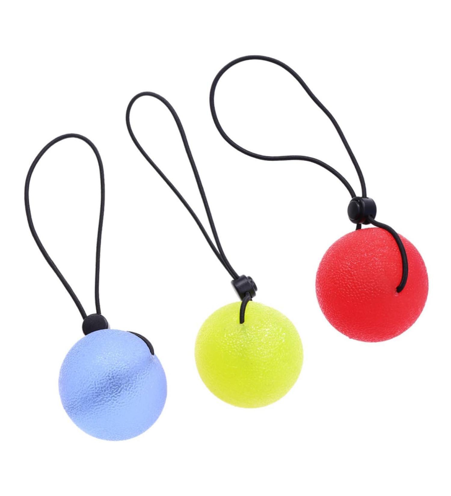 Buy 3 STK Stress Balls - Hand Trainer & Grip Fitness Equipment for Strength & Therapy - Buy Online on GoSupps.com