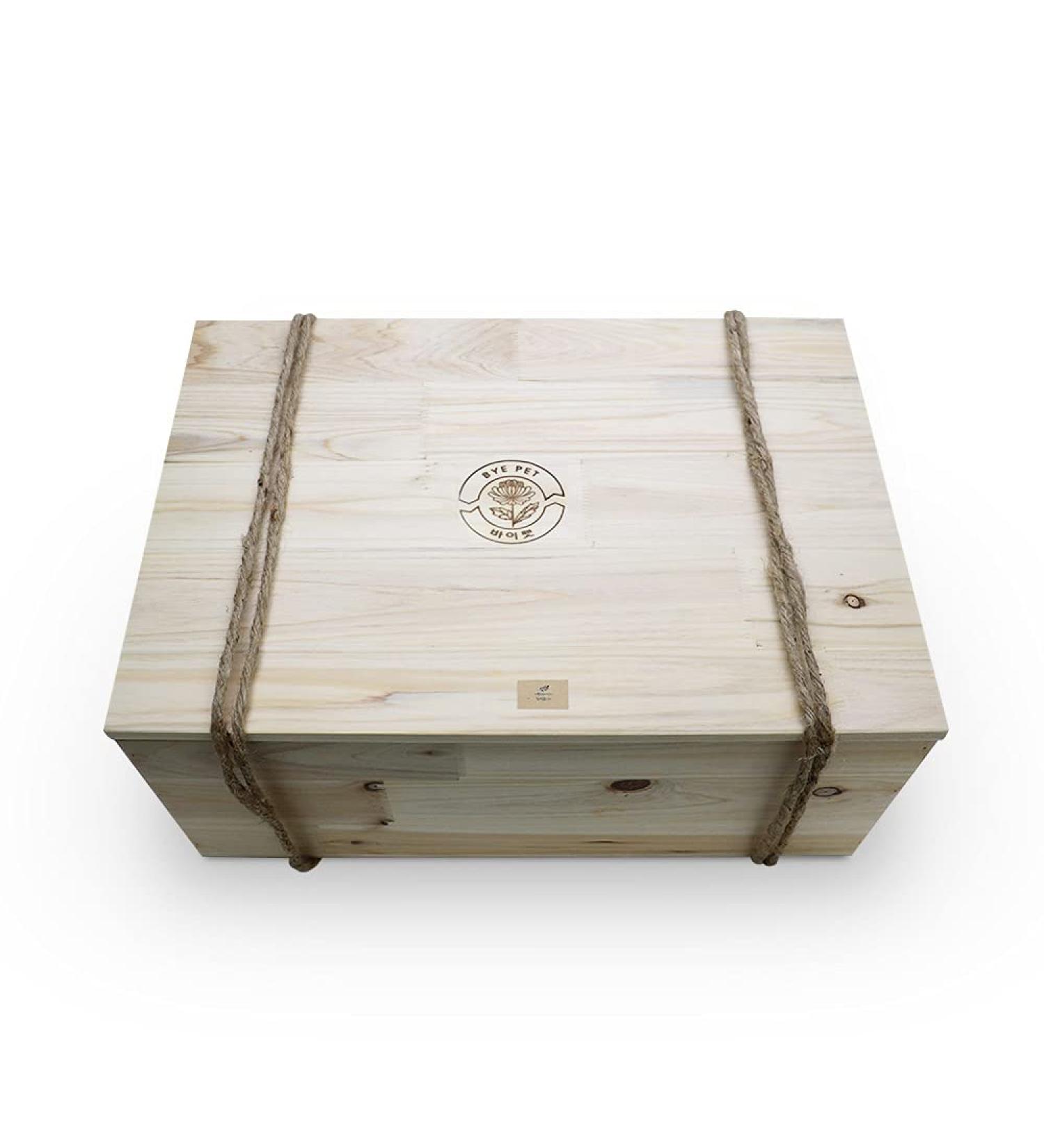 WOODSAIR Pet Casket Pet Burial Wooden Coffin Per Burial Casket Pet Cremation Coffin Pet Funeral Box Pet Natural Burial (SIZE 1-3.8 x 3.0 x 2.8 ) SIZE 1 - 3.8 x 3.0 x 2.8  - Buy Online on GoSupps.com