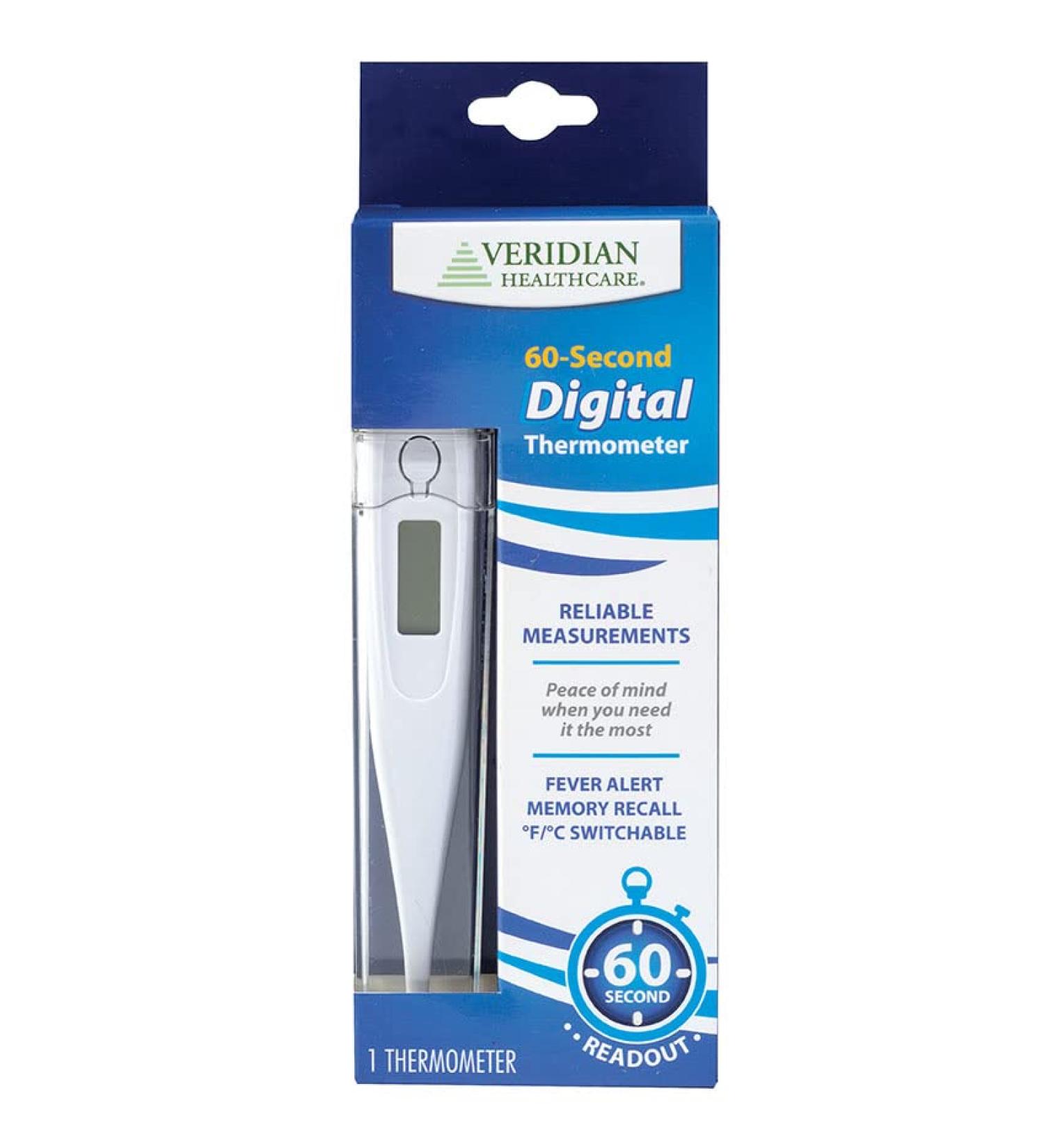 60-Second Digital Thermometer Accurate Quick and International Shipping - Buy Online on GoSupps.com
