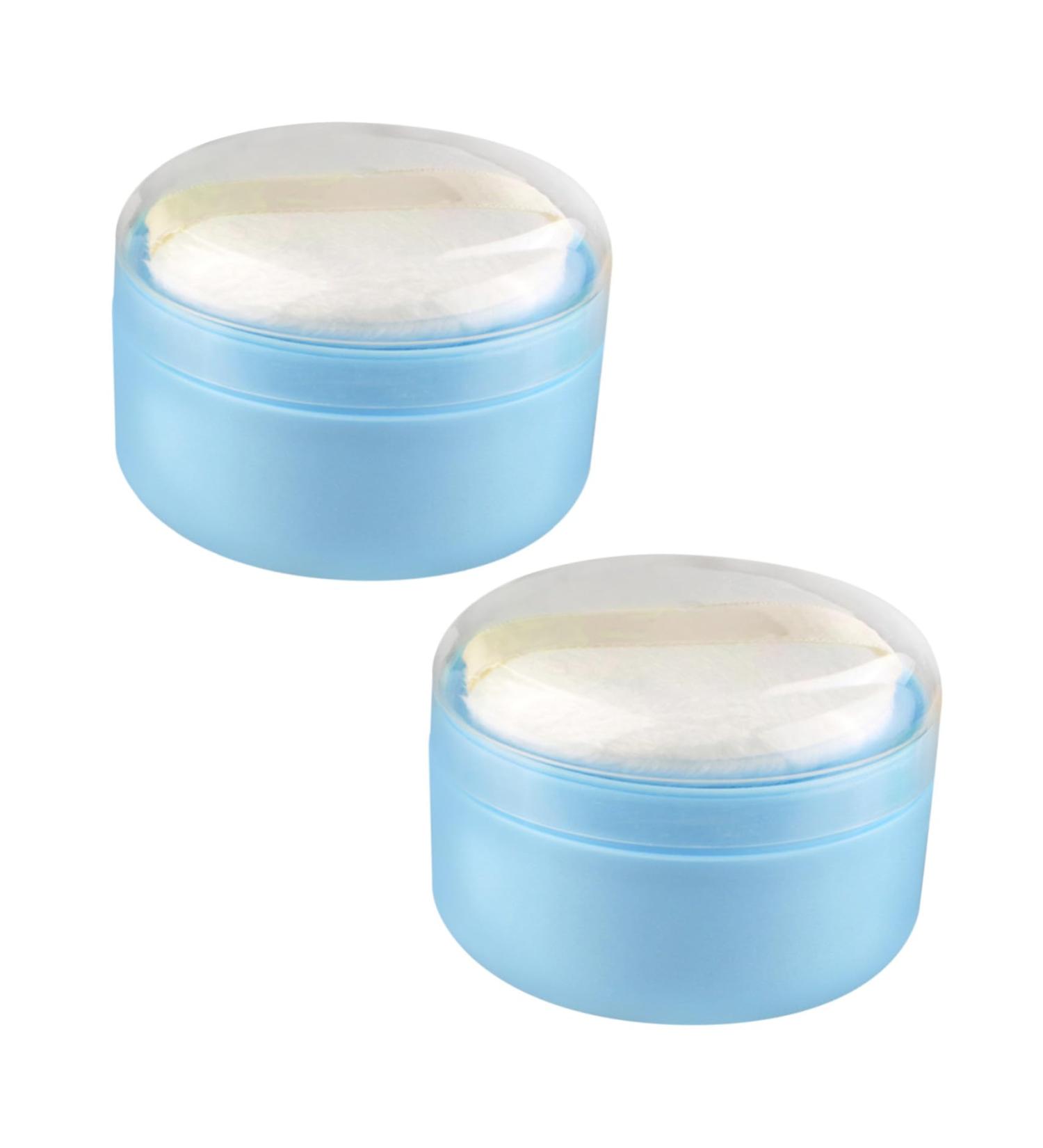 ERINGOGO 2 ensembles Bo te poudre avec houppette paisse et tamis distributeur poudre gar on fille et fond de teint portable pour maison et voyage - Buy Online on GoSupps.com