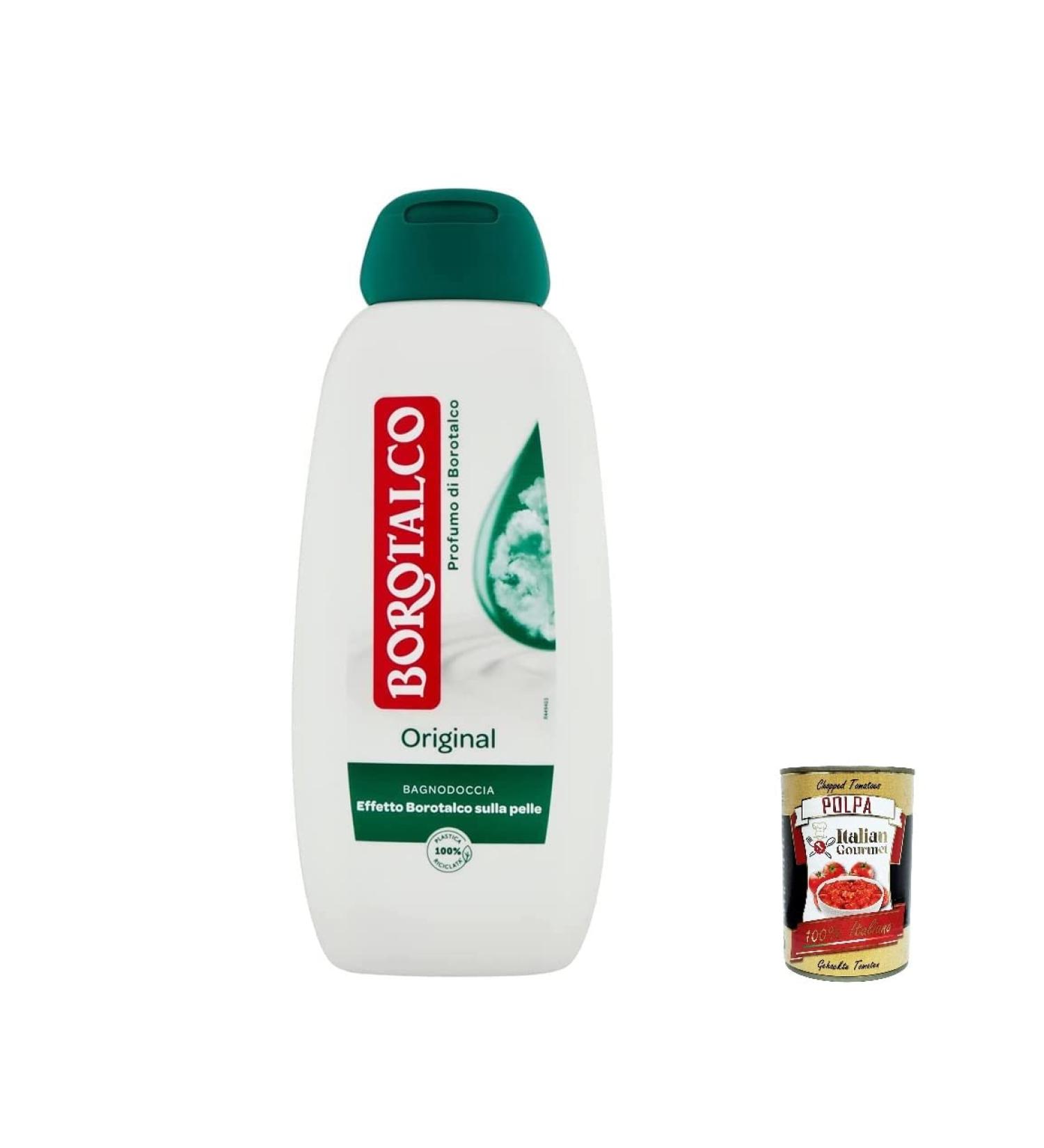  Italian Gourmet E.R. Borotalco Lot de 12 gels douche et gel douche Borotalco Original 450 ml + Polpa Italian Gourmet 400 g - Buy Online on GoSupps.com