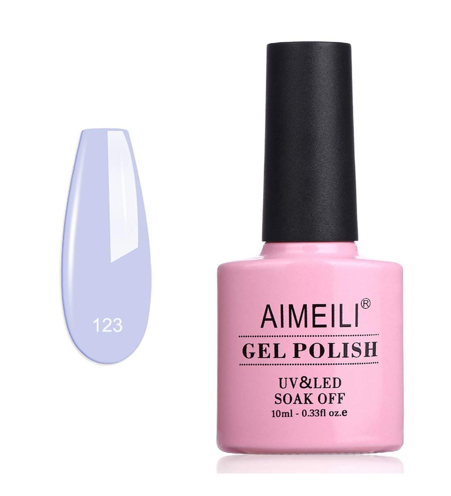 AIMEILI Ceratostigma Plumbaginoides (123) 10ml Soak Off UV LED Gel Nail Polish - Buy Online on GoSupps.com