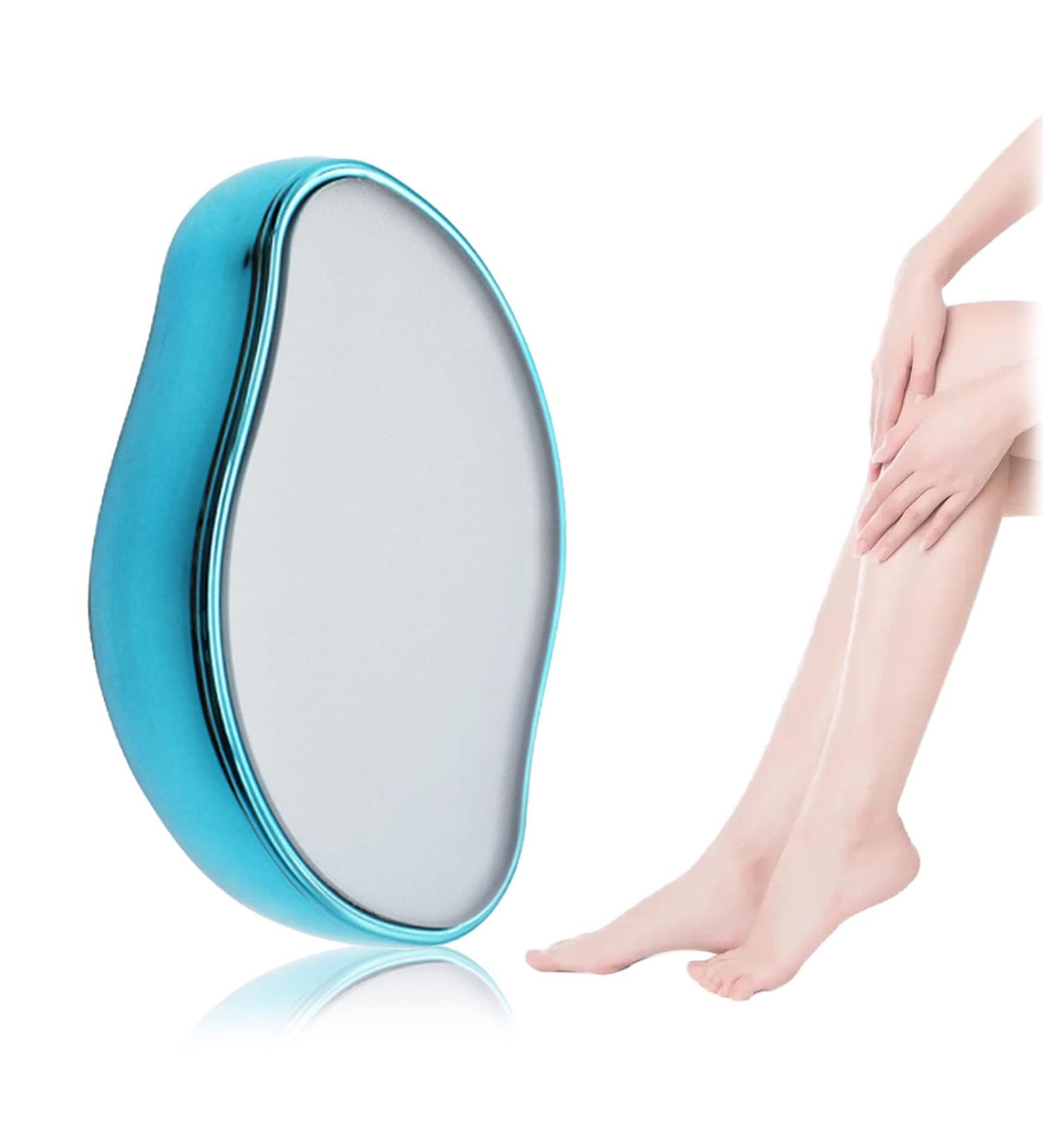 Painless Crystal Hair Eraser 2022 - Fast Hair Removal & Skin Exfoliator for Women, Blue - Buy Online on GoSupps.com