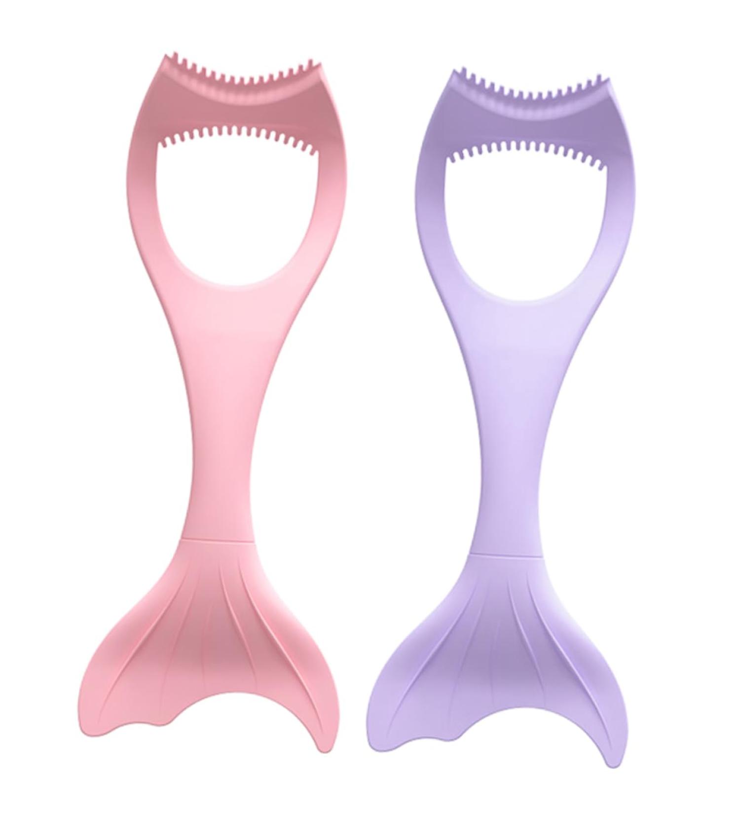 Angoily 2pi ces Outils De Maquillage Silicone R utilisables Applicateurs Multifonctions Pour Eye-liner Fard Paupi res Et Rehaussement Cils Pour Femmes - Buy Online on GoSupps.com