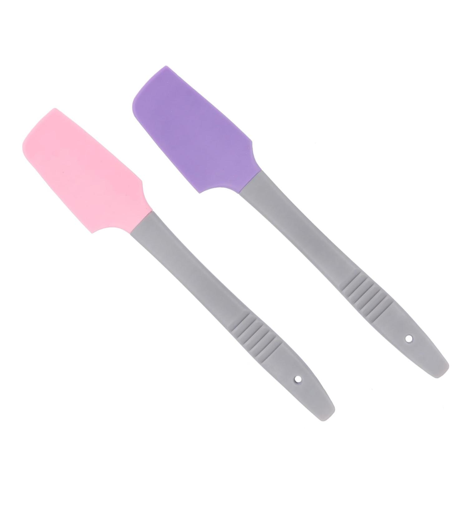 Angoily Silicone Spatula Set - 2PCS Wax Applicator for Hair Removal & Body Care - Buy Online on GoSupps.com