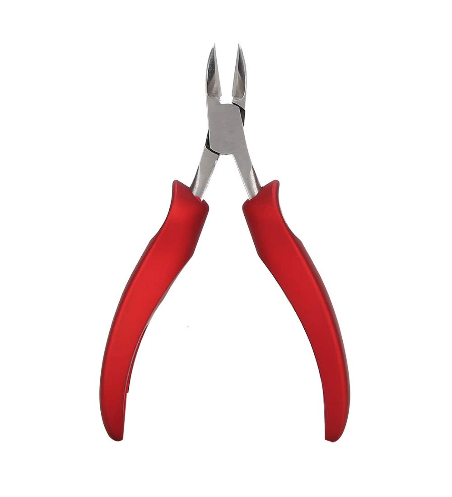Cuticle Nippers Pedicure Manicure Tool Cuticle Clipper Dead Skin Removal Nipper Hardware Nails Stainless for Toenails for Fingernails(S1 red) - Buy Online on GoSupps.com