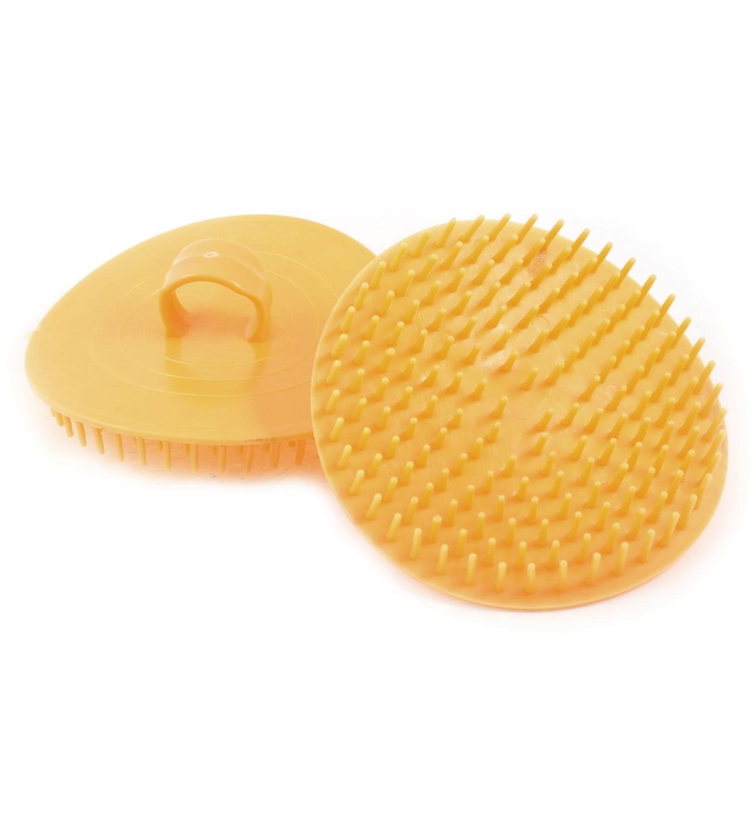 2 pcs head head head corpot ballet massage shampooing de shampooing peigne jaune