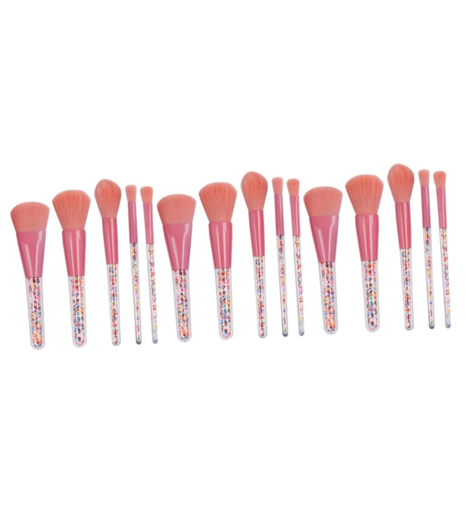 FRCOLOR 15 Pcs Women s Makeup Brush Set - Travel-Friendly Concealer & Cosmetics Brush Kit - Buy Online on GoSupps.com