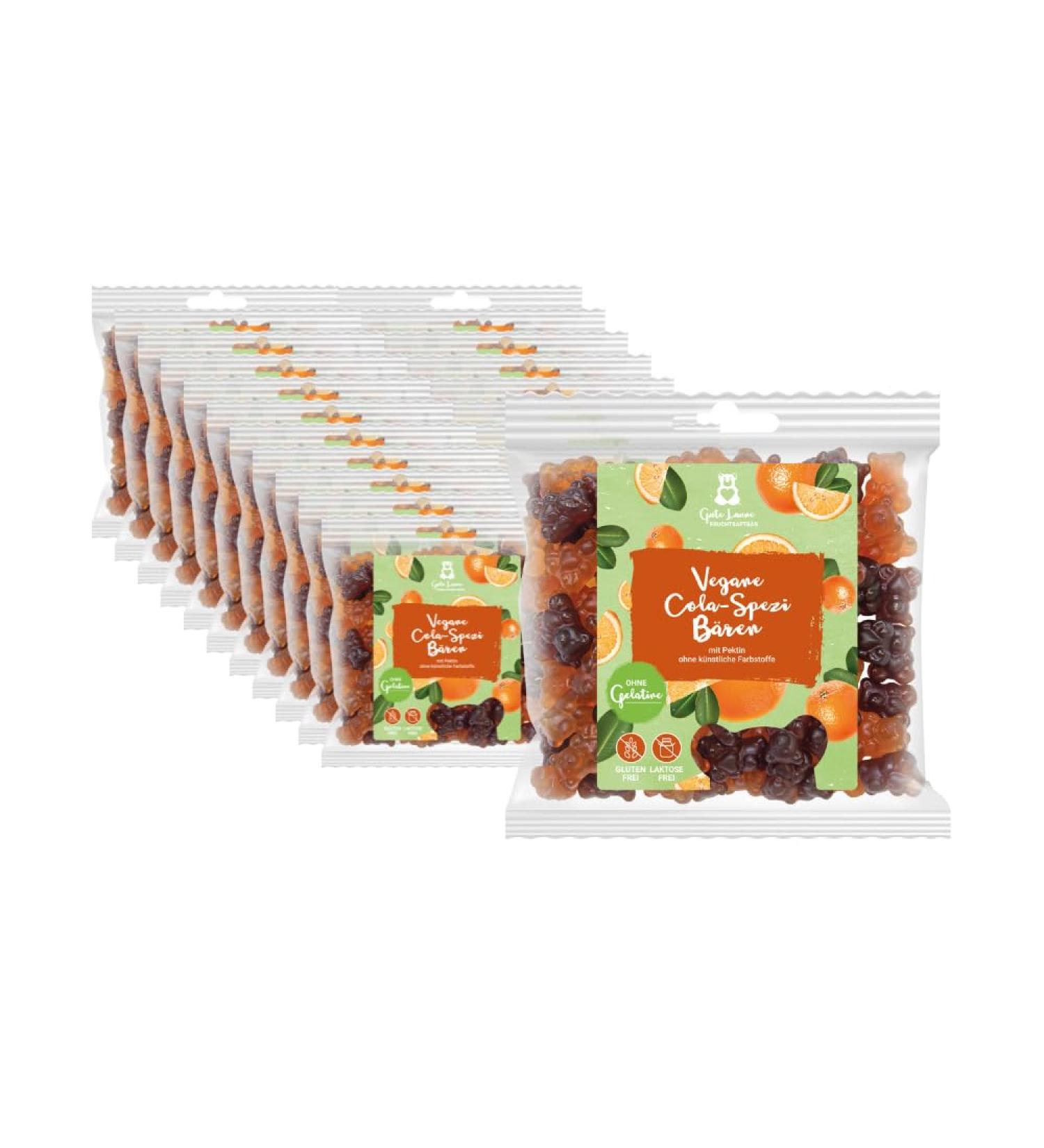  naschlabor naschlabor Good Mood Fruit Juice Bear | Special Vegan Cola | 20% Pure Fruit Juice | No Artificial Colors or Flavor Enhancers | Gluten and Lactose Free - Buy Online on GoSupps.com