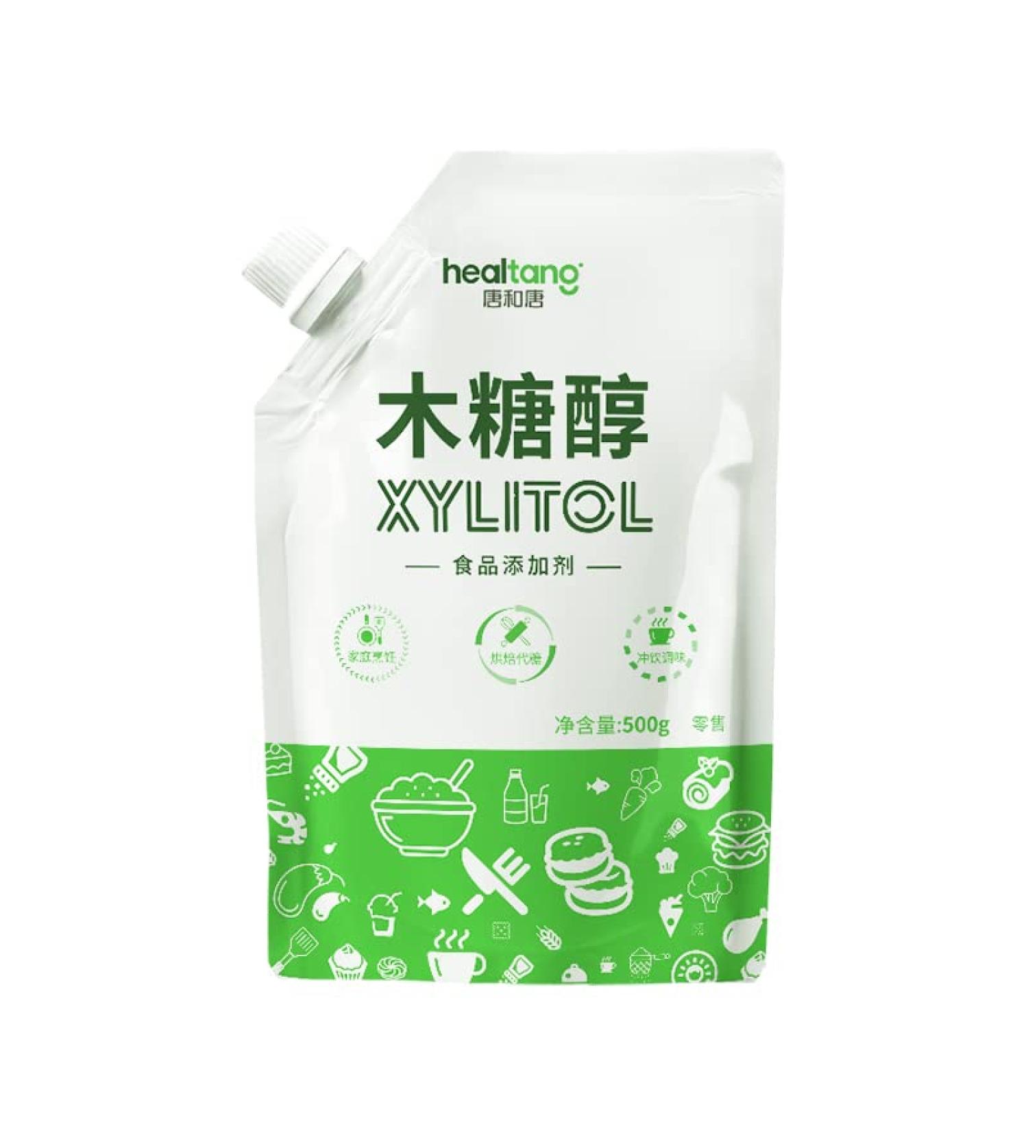 Healtang Xylitol Natural Sweetener 1.1 lbs - Keto Friendly Sugar Substitute for Baking & Coffee - Buy Online on GoSupps.com