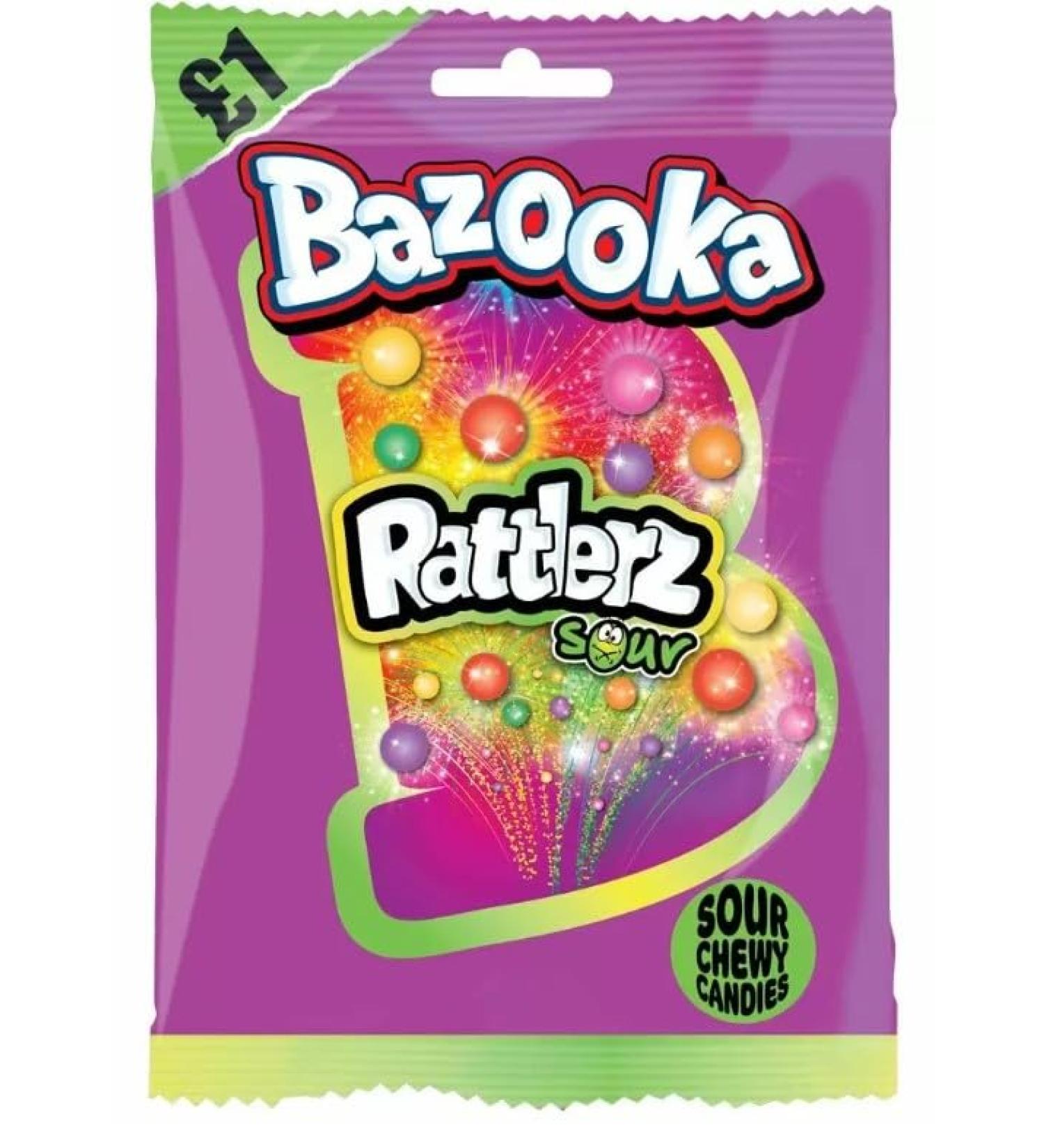 Rattlerz Sour Chewy Candies 24 40g Delicious Tasty And Twisty Treat Gift Hamper For Birthday Christmas Sold By Kidzbuzz
