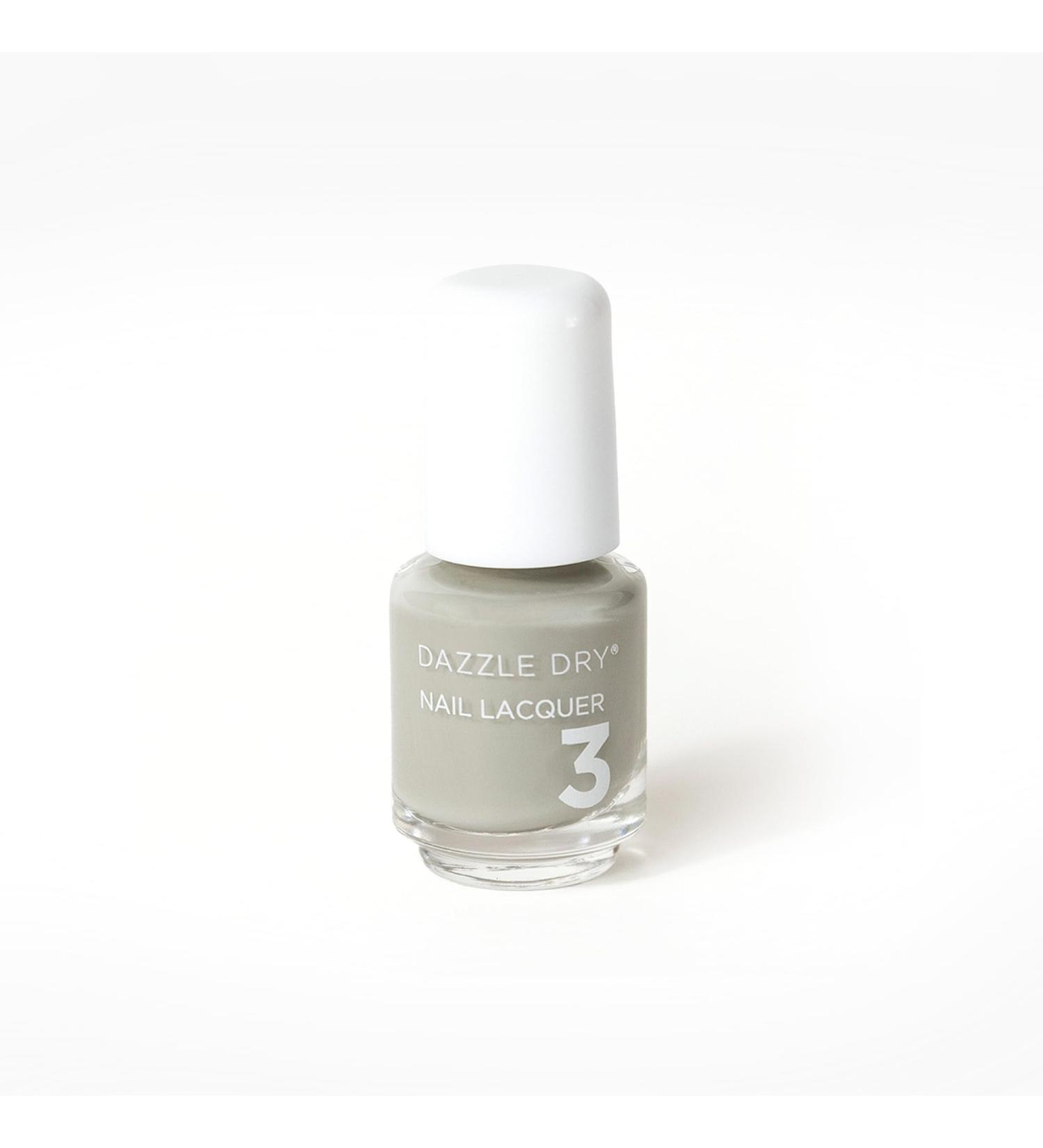 Dazzle Dry Nail Mini Lacquer - Wanderer | Neutral Gray with Green Undertones | 5 Manicures (0.17 Fl Oz) - Shop Internationally - Buy Online on GoSupps.com