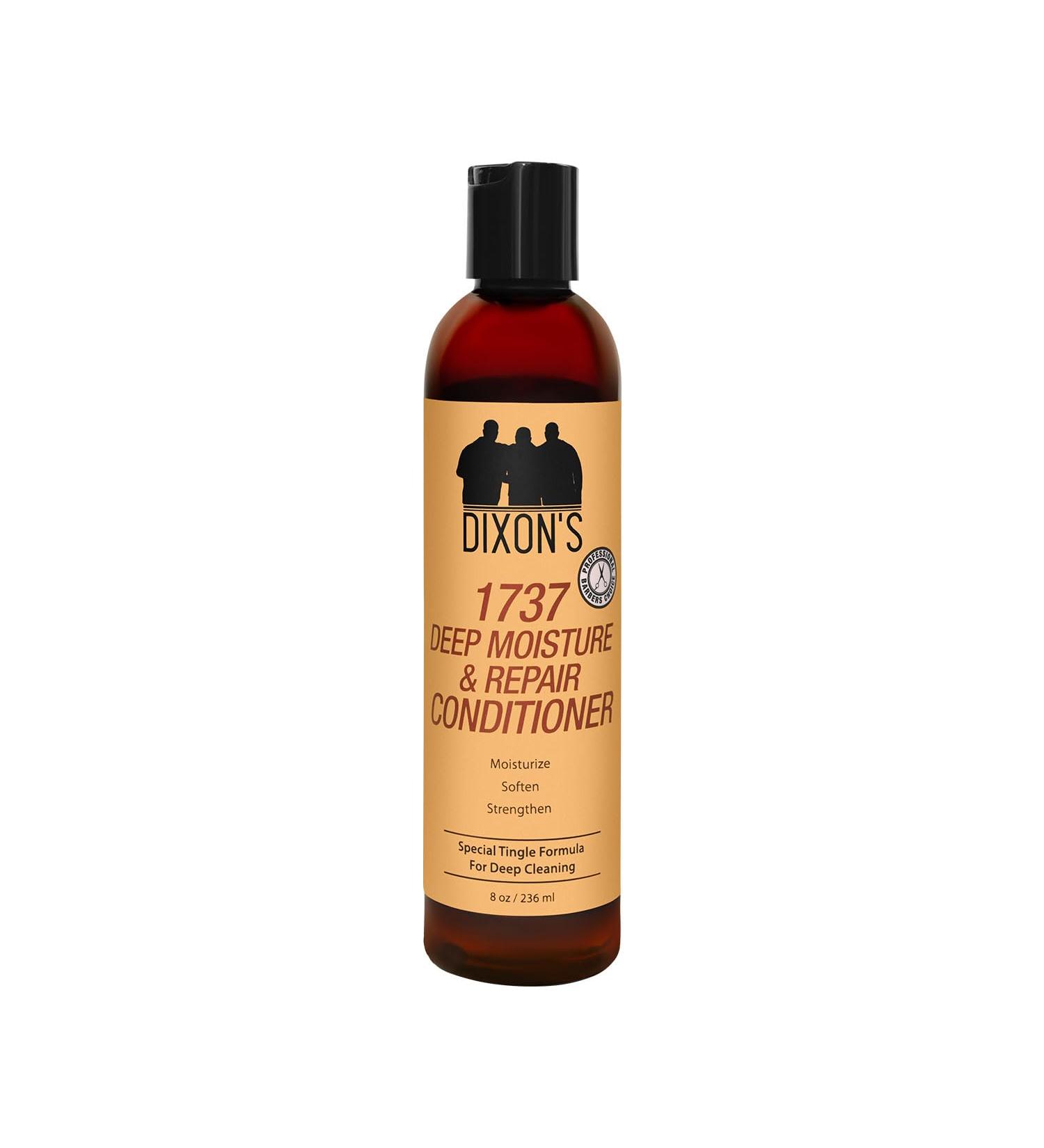 Dixon's 1737 Deep Moisture Conditioner - Organic Hair Repair & Revitalizer for Dry Damaged Hair - 8oz - Buy Online on GoSupps.com