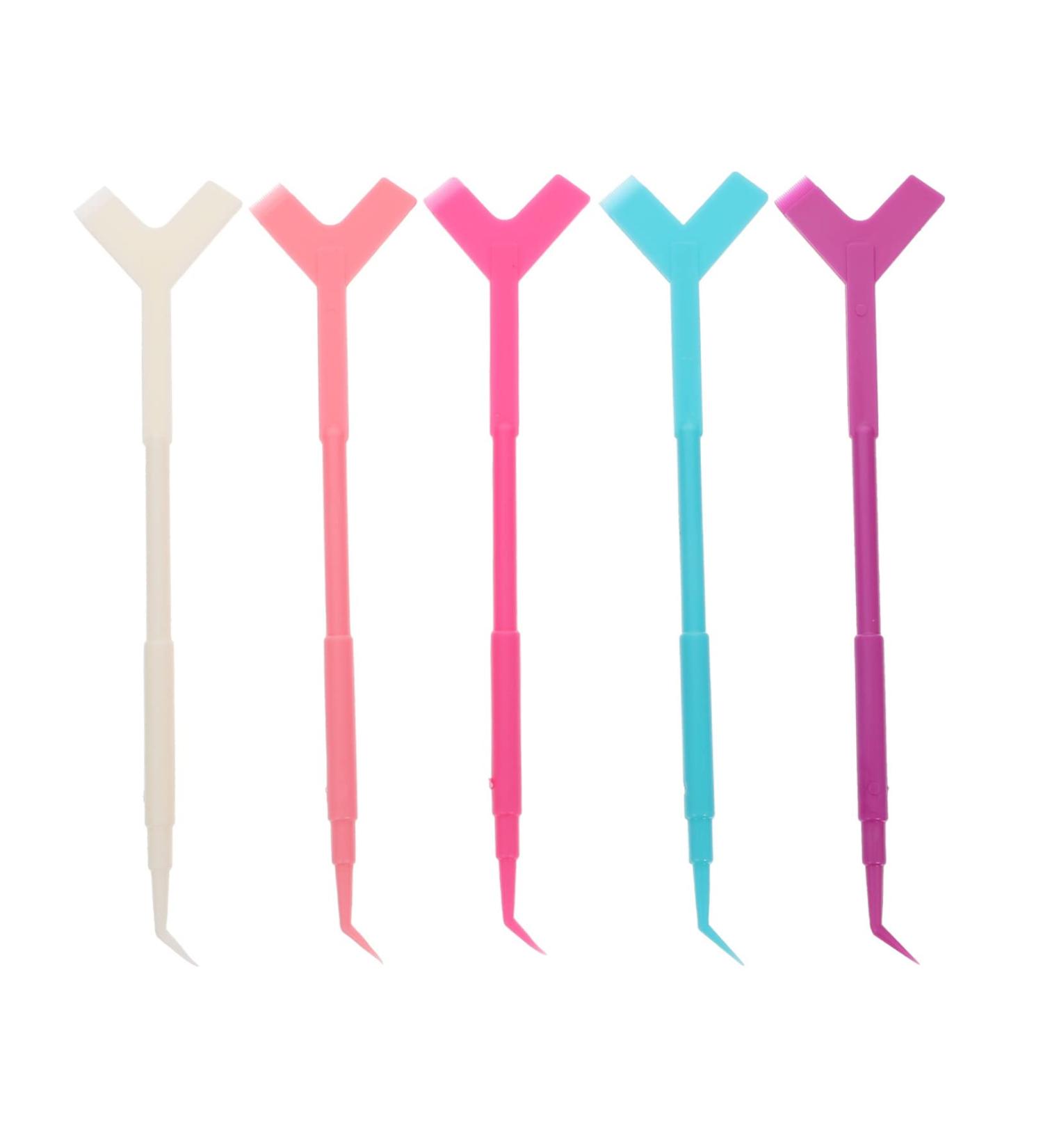 100 Pcs False Eyelash Lift Brush - Eyelash Extension Tools for Grafted Lashes & Curling | Hot Mascara & Lash Perm Brush - Buy Online on GoSupps.com