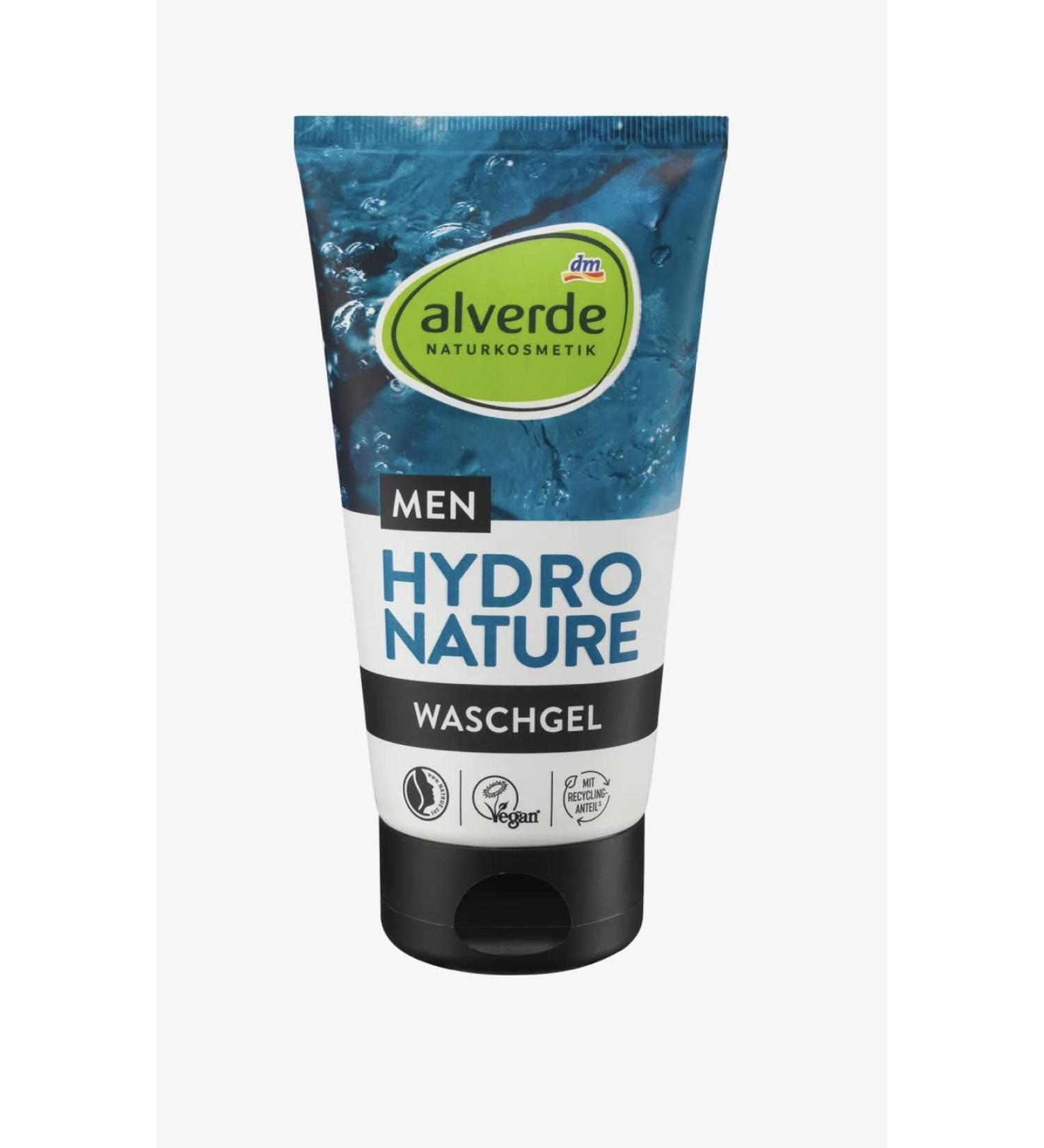 alverde MEN Hydro Nature Washing Gel 150 ml - Buy Online on GoSupps.com