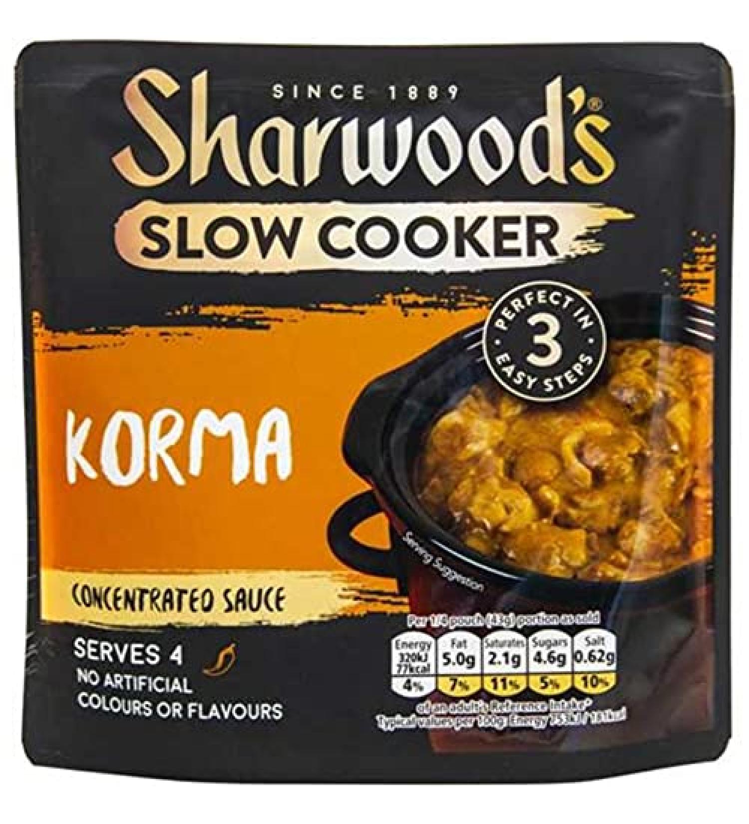 Sharwood's Sharwood's Korma 170g Concentrated Sauce Pack of 8