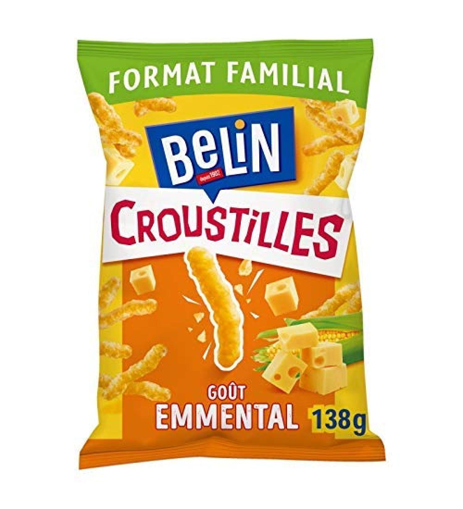 BELIN - Emmental Potato Chips 138G - Pack of 2 - best offer - Buy Online on GoSupps.com