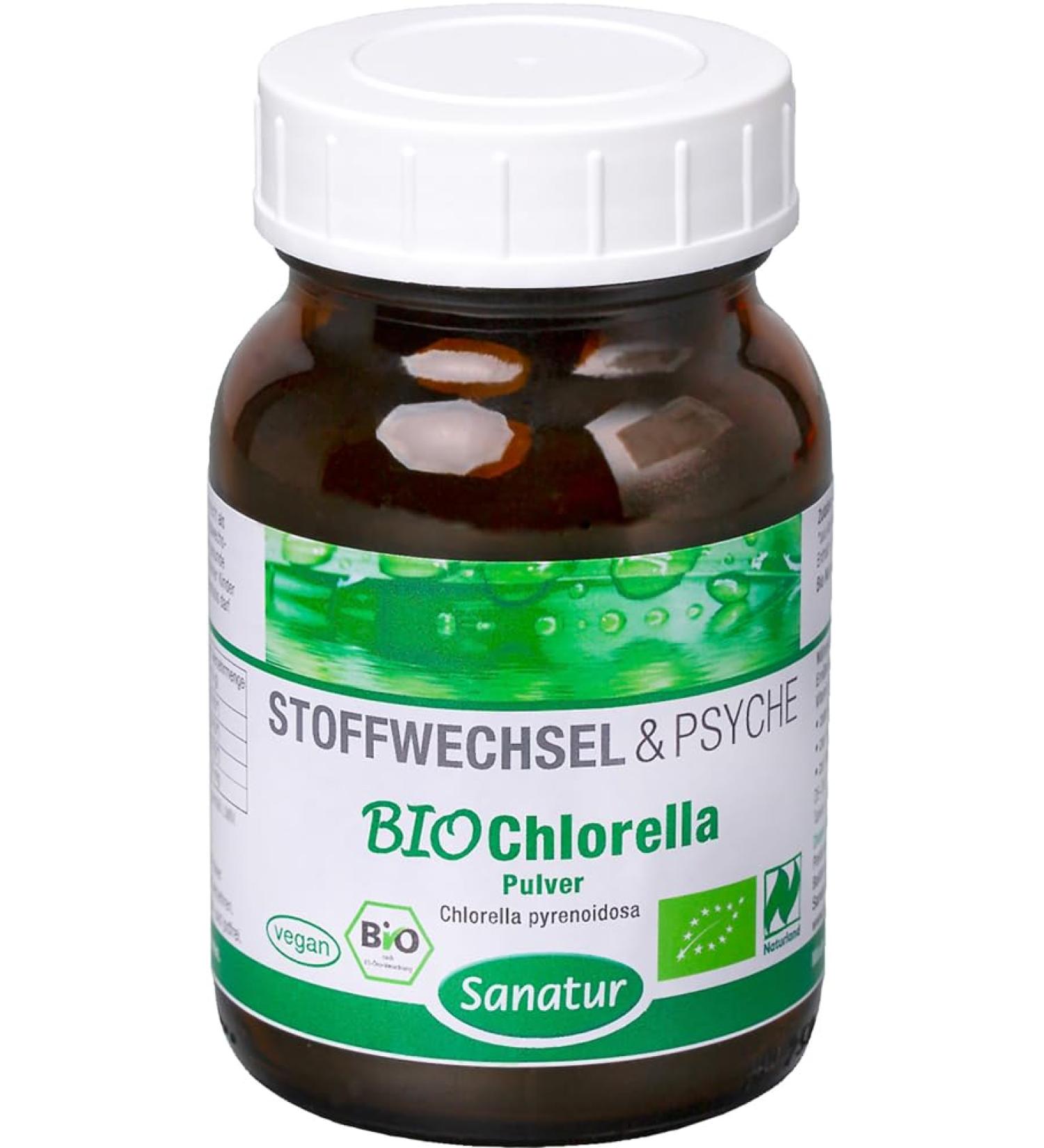 Sanatur Sanatur Chlorella Hau Bio Powder 100 g